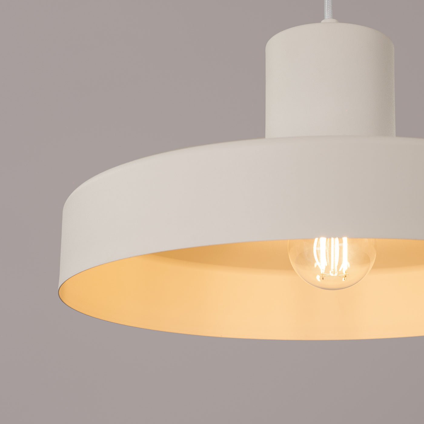 Pendelleuchte "BILO" – Pendelleuchte in Beige | Dexity Lichtdesign