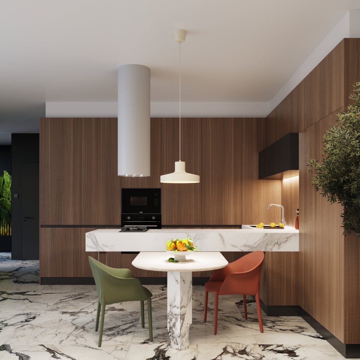 Pendelleuchte "BILO" – Pendelleuchte in Beige | Dexity Lichtdesign