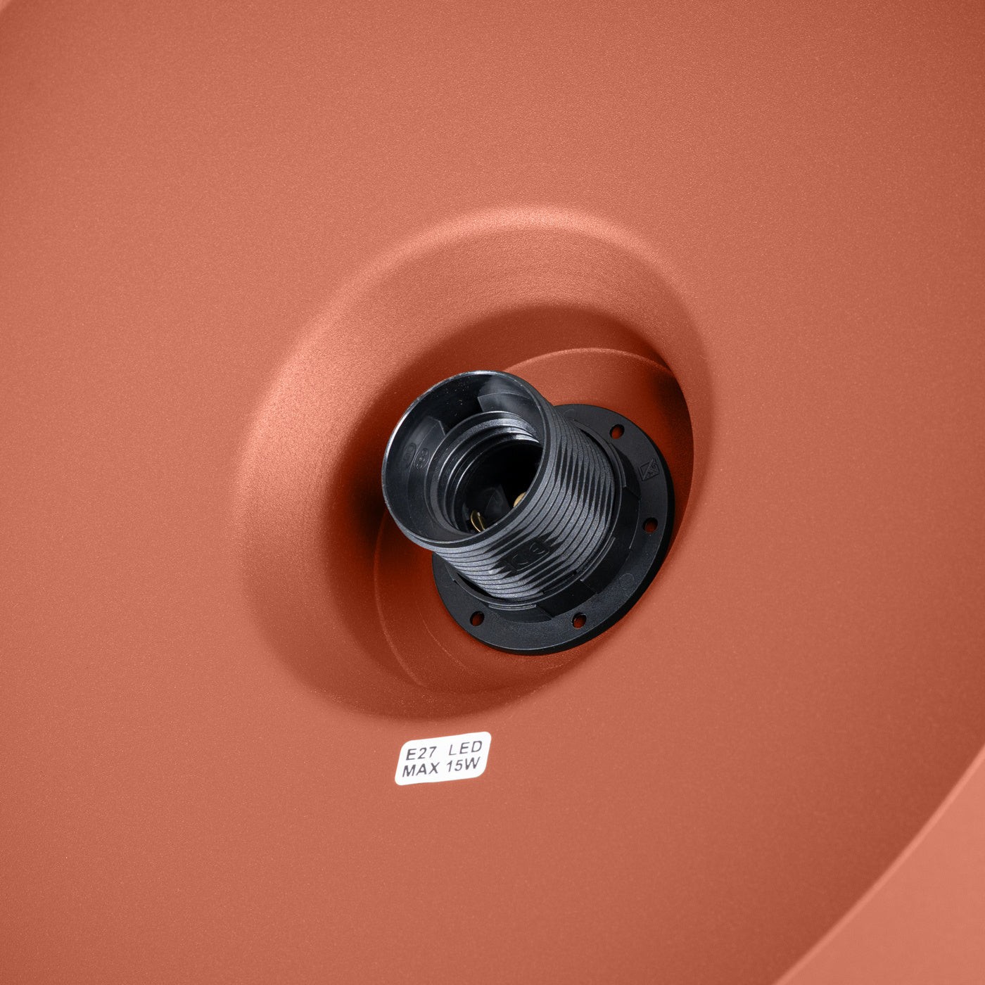 Pendelleuchte "BILO" – Pendelleuchte in Roter Ocker | Dexity Lichtdesign