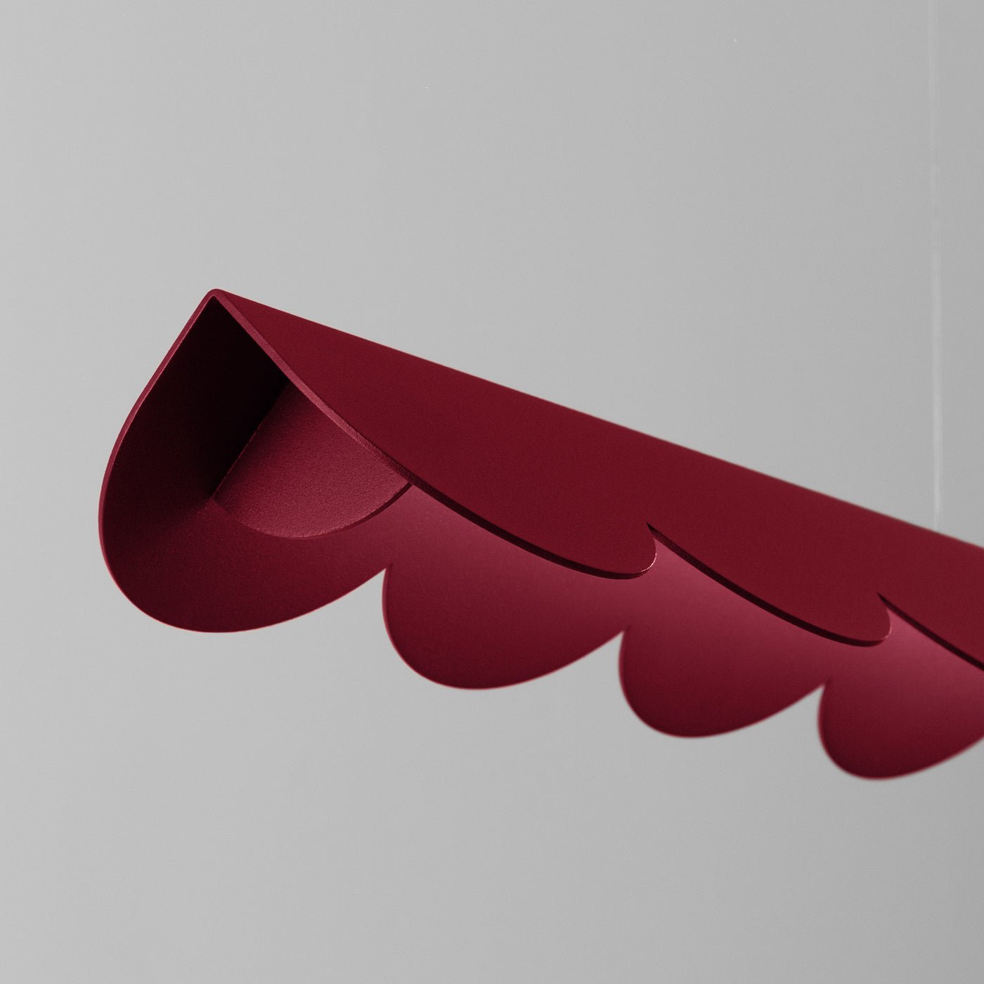 Pendelleuchte "BISCUIT" 4000K – Pendelleuchte in Burgunderrot | Dexity Lichtdesign