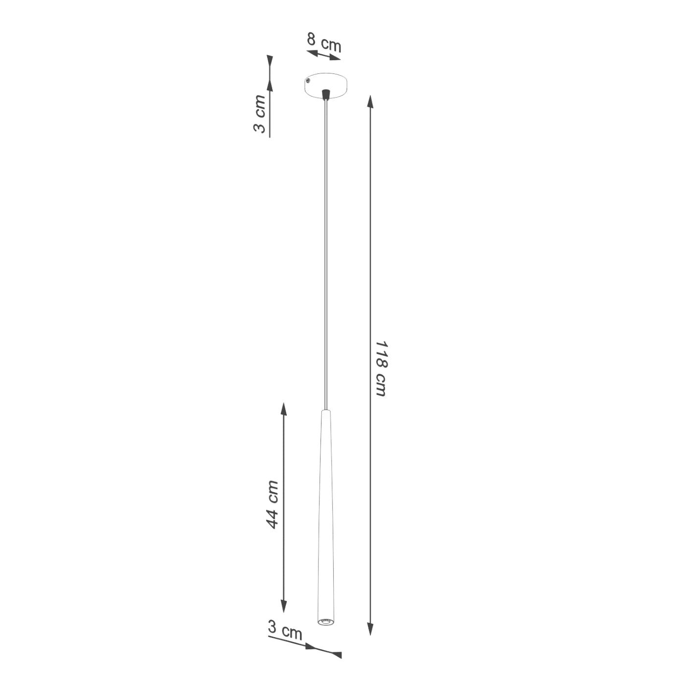 Pendelleuchte "BLISS 1" – Pendelleuchte in Schwarz | Dexity Lichtdesign