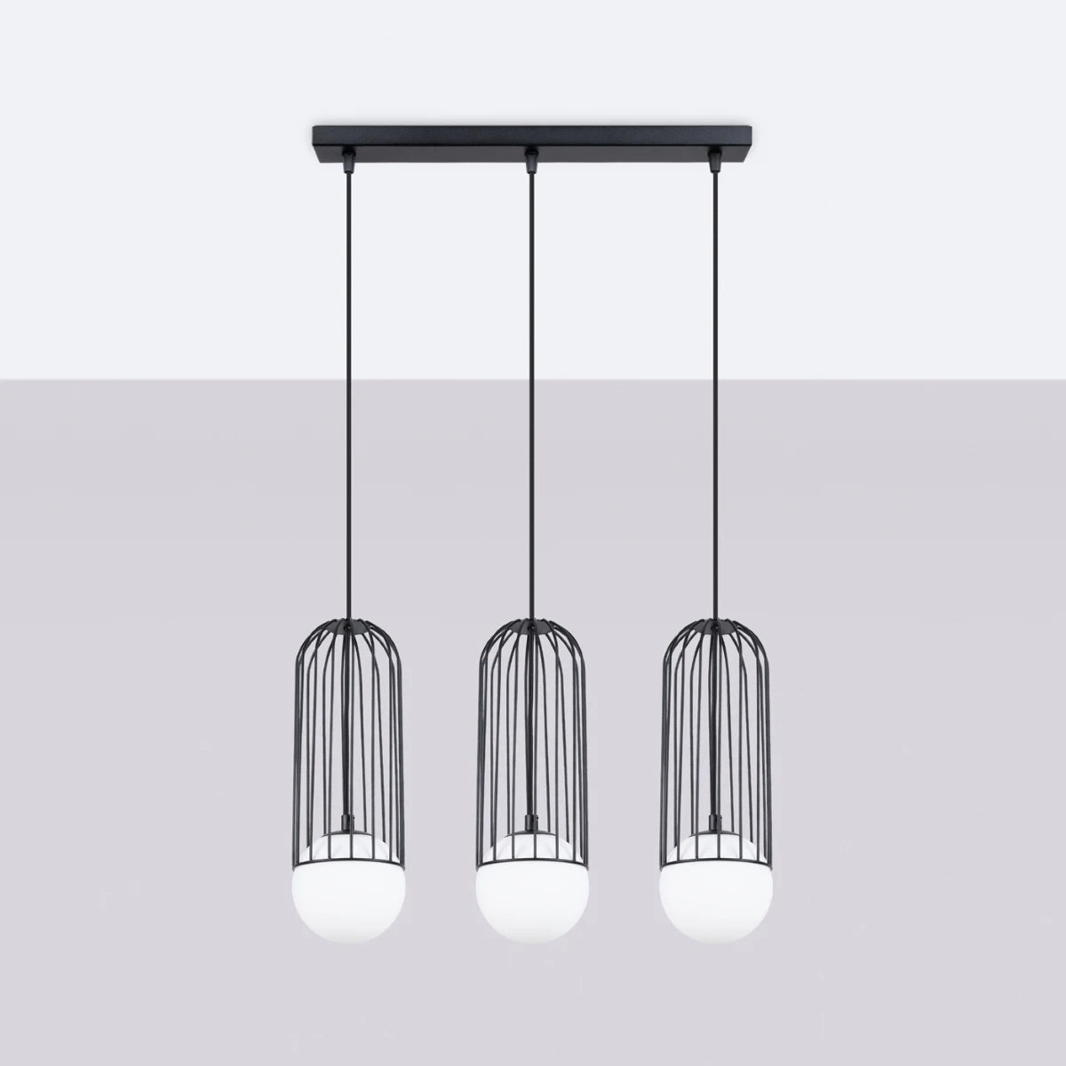 Pendelleuchte "BRINA 3L" – Pendelleuchten in Schwarz | Dexity Lichtdesign