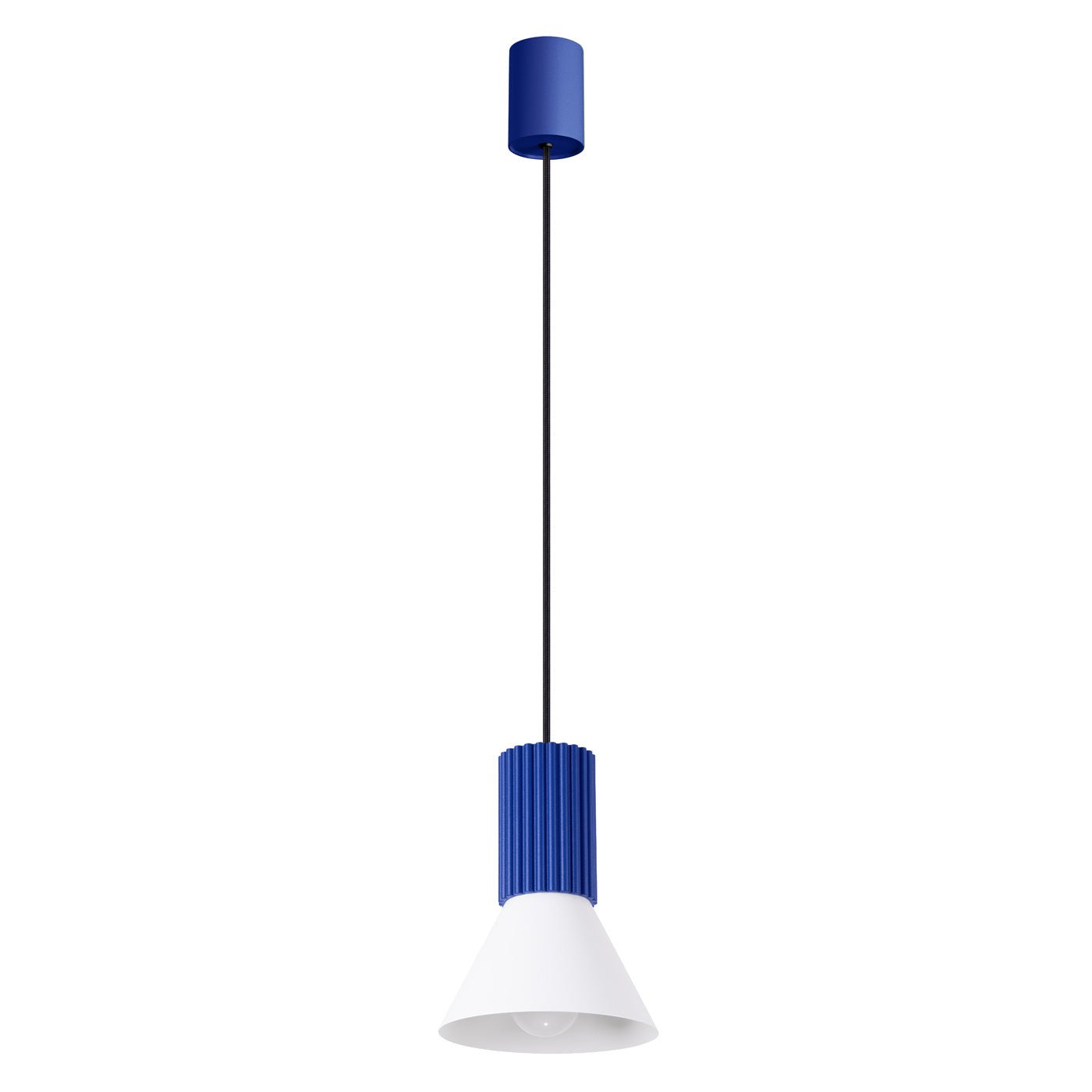 Pendelleuchte "ESTRIA 1" – in Ultramarin | Dexity Lichtdesign