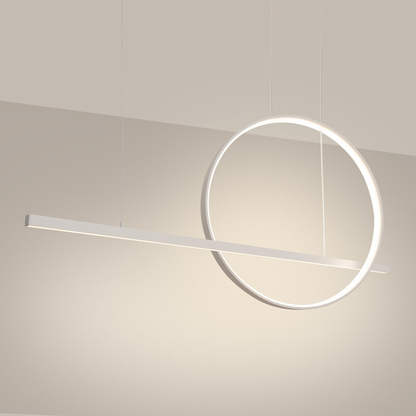 Pendelleuchte "GLAD" 3000K – Pendelleuchte in Weiß | Dexity Lichtdesign
