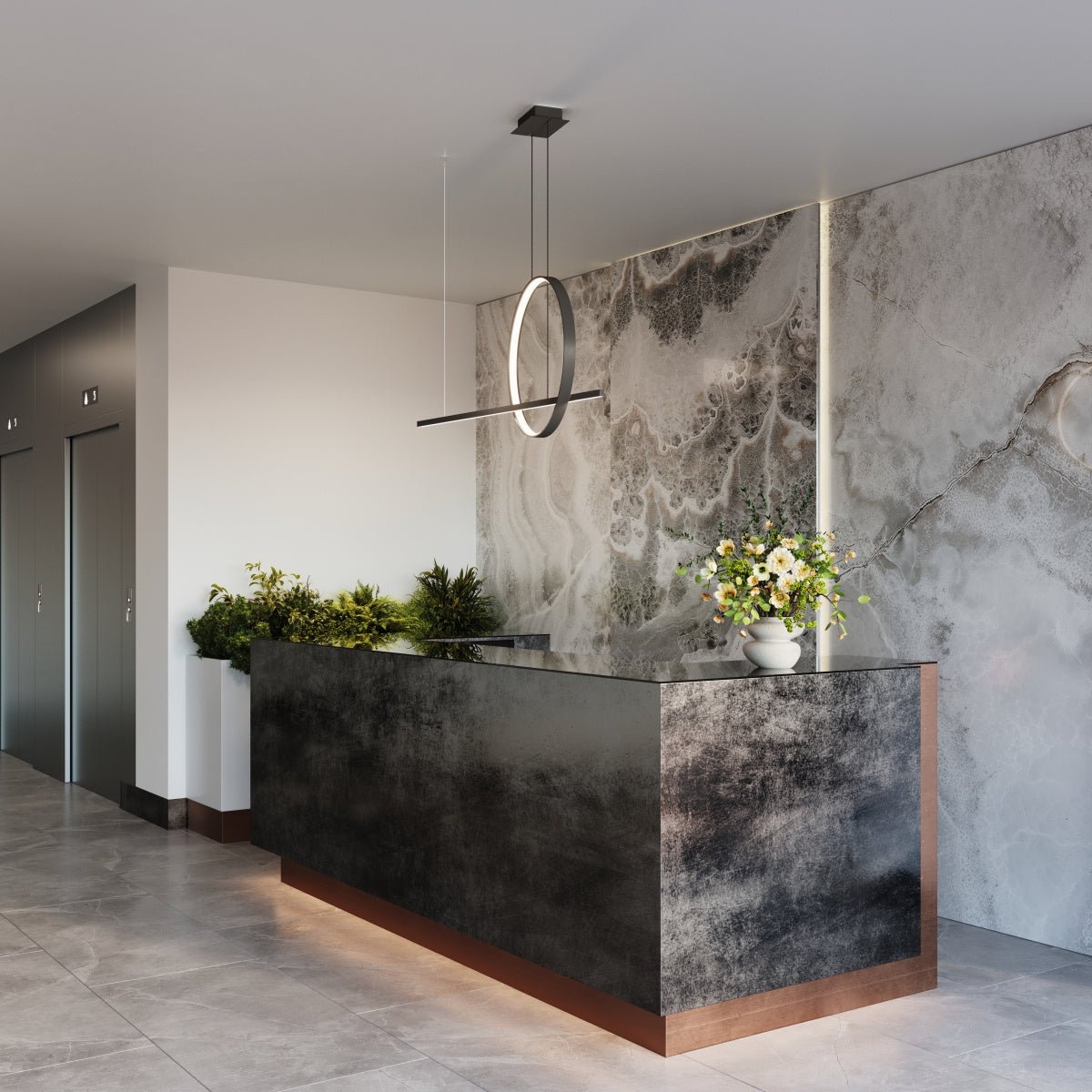 Pendelleuchte "GLAD" 3000K – Pendelleuchte in Schwarz | Dexity Lichtdesign