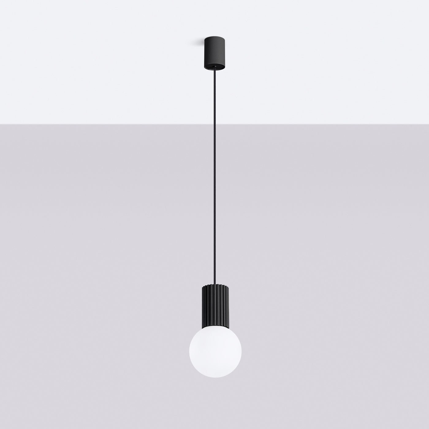 Pendelleuchte "HALO 1" – Pendelleuchte in Schwarz | Dexity Lichtdesign