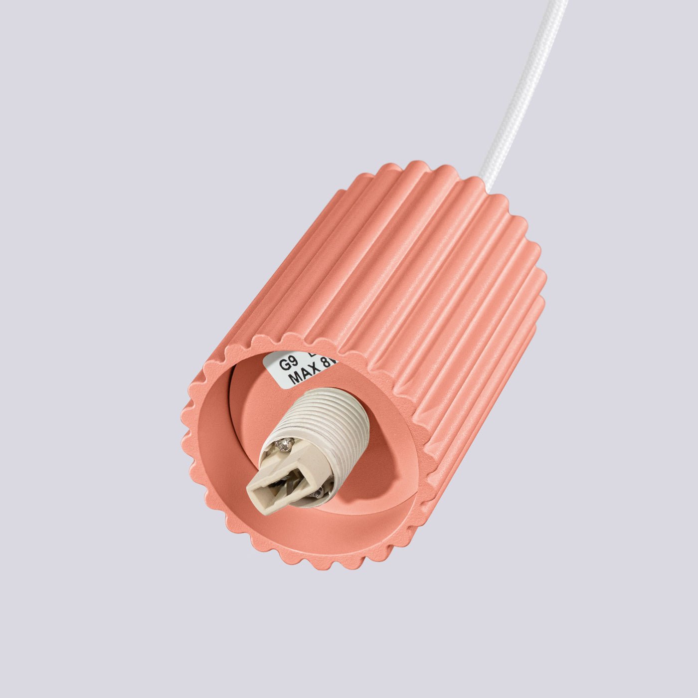 Pendelleuchte "HALO 1" – Pendelleuchte in Apricot | Dexity Lichtdesign