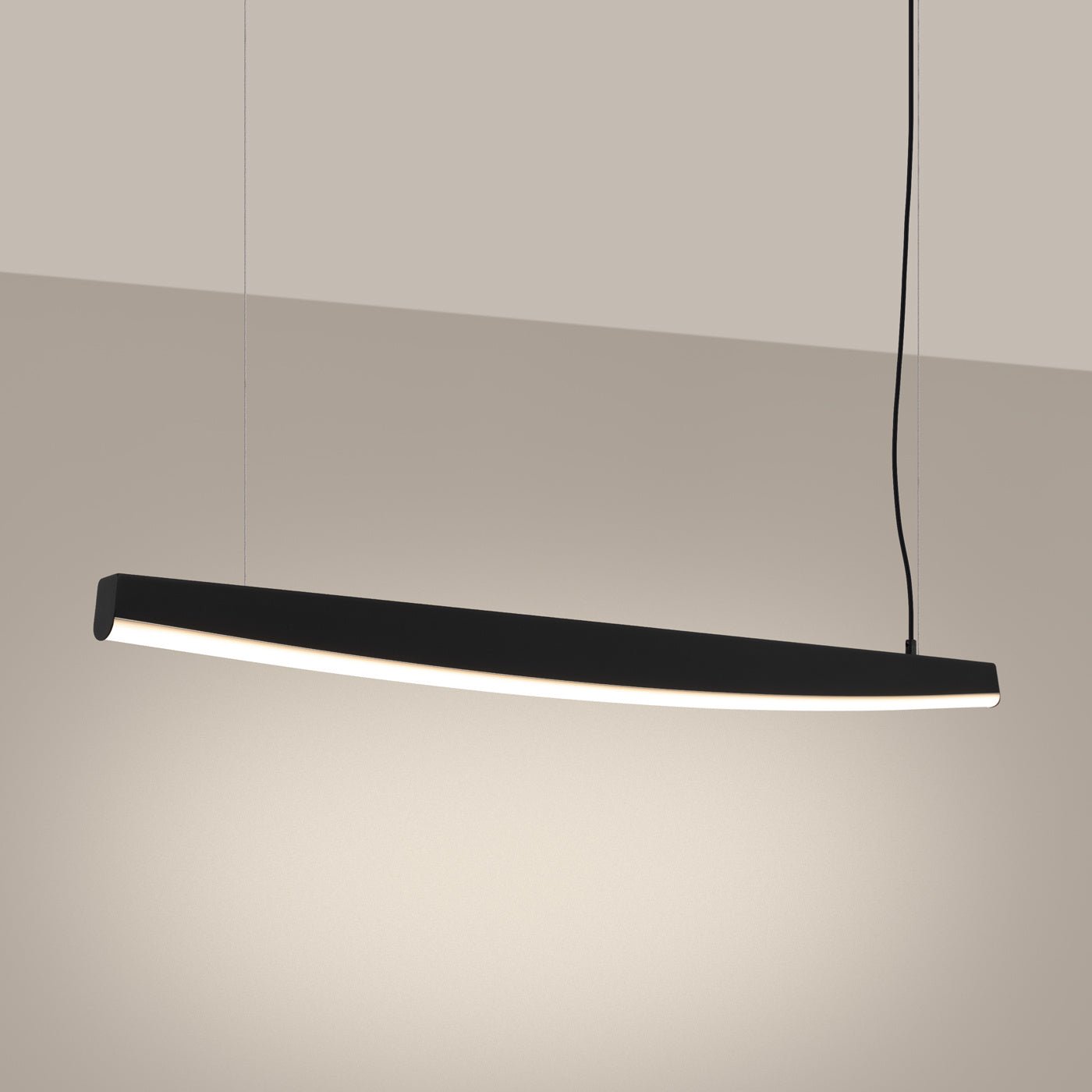 Pendelleuchte "JORUN 120" 3000K – Pendelleuchte in Schwarz | Dexity Lichtdesign