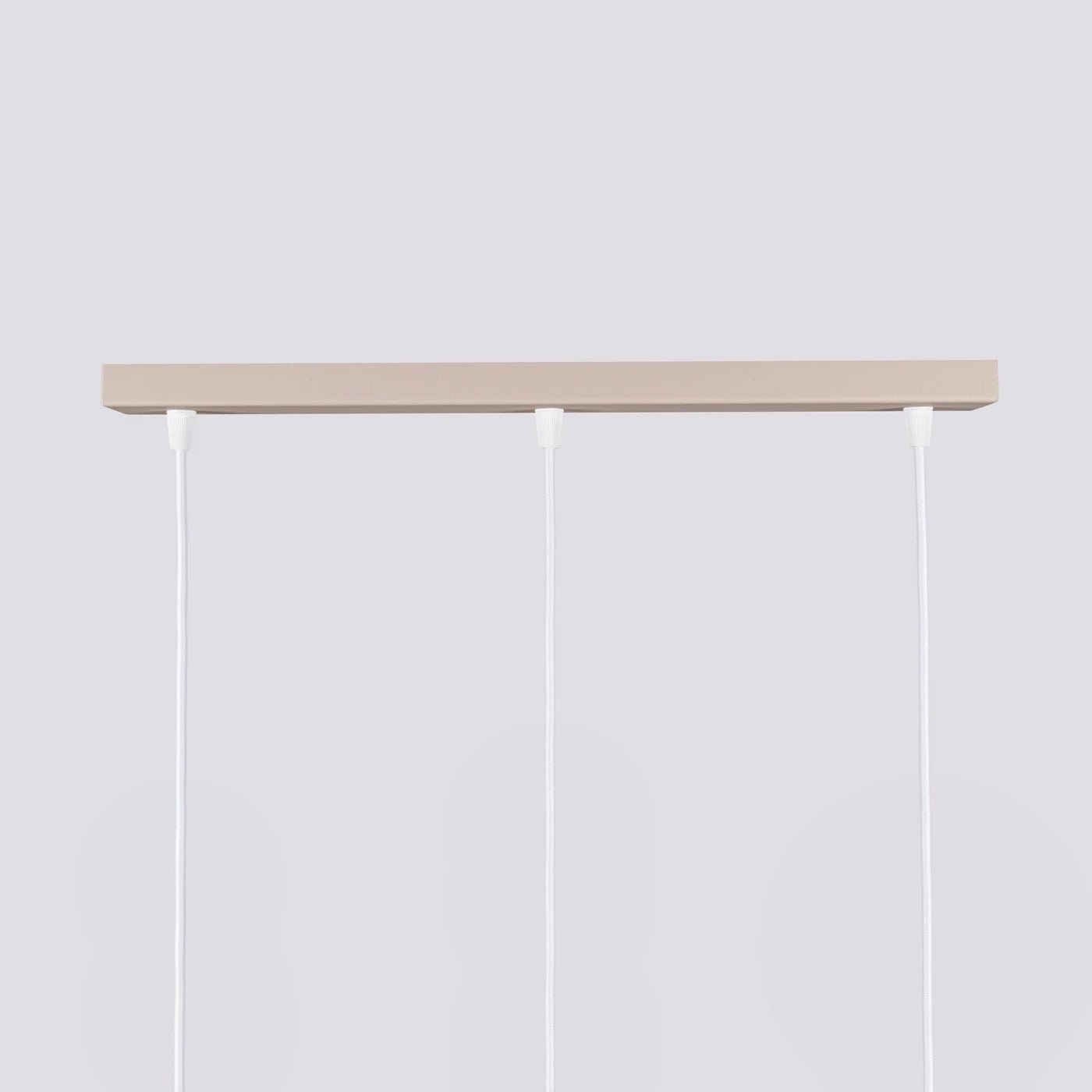 Pendelleuchte "KARBON 3L" – Pendelleuchte in Taupe | Dexity Lichtdesign