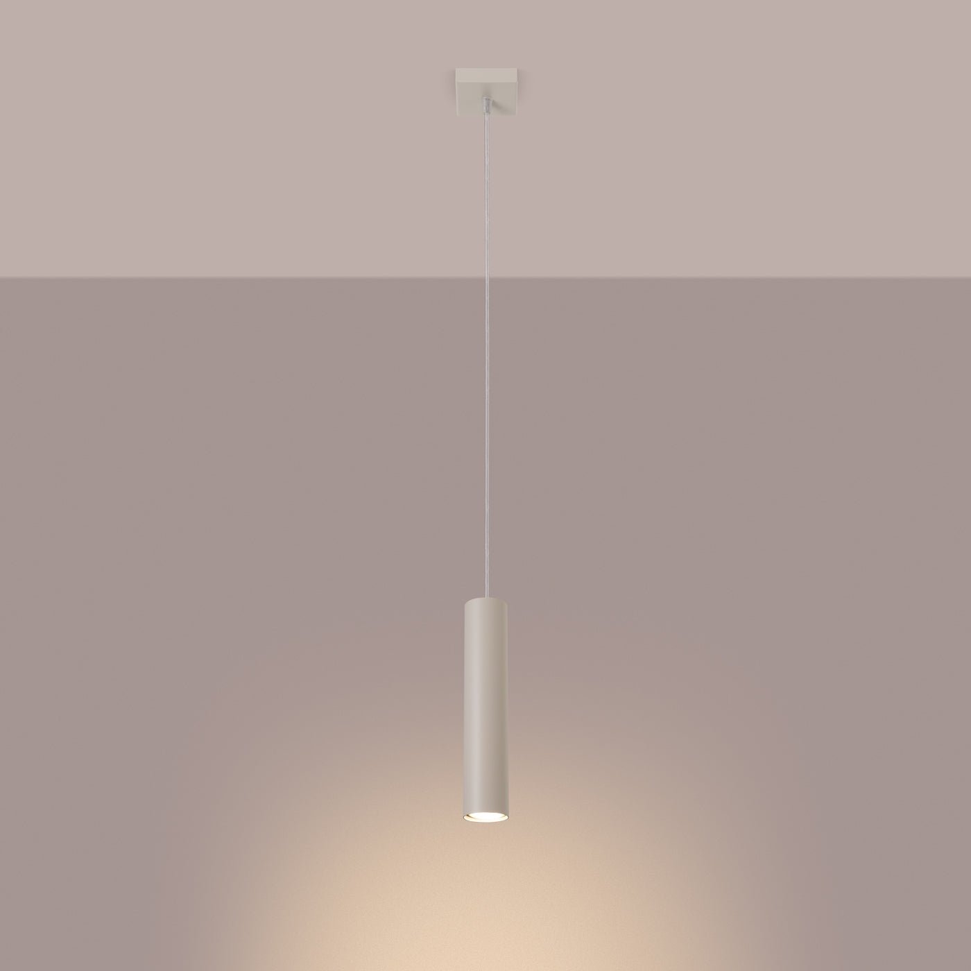 Pendelleuchte "LAGOS 1" – Pendelleuchte in Beige | Dexity Lichtdesign