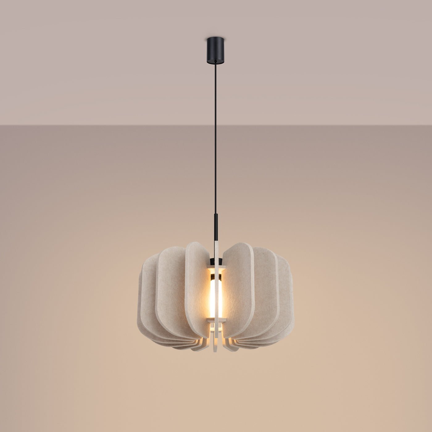 Pendelleuchte "MULA 45" – in Beige | Dexity Lichtdesign