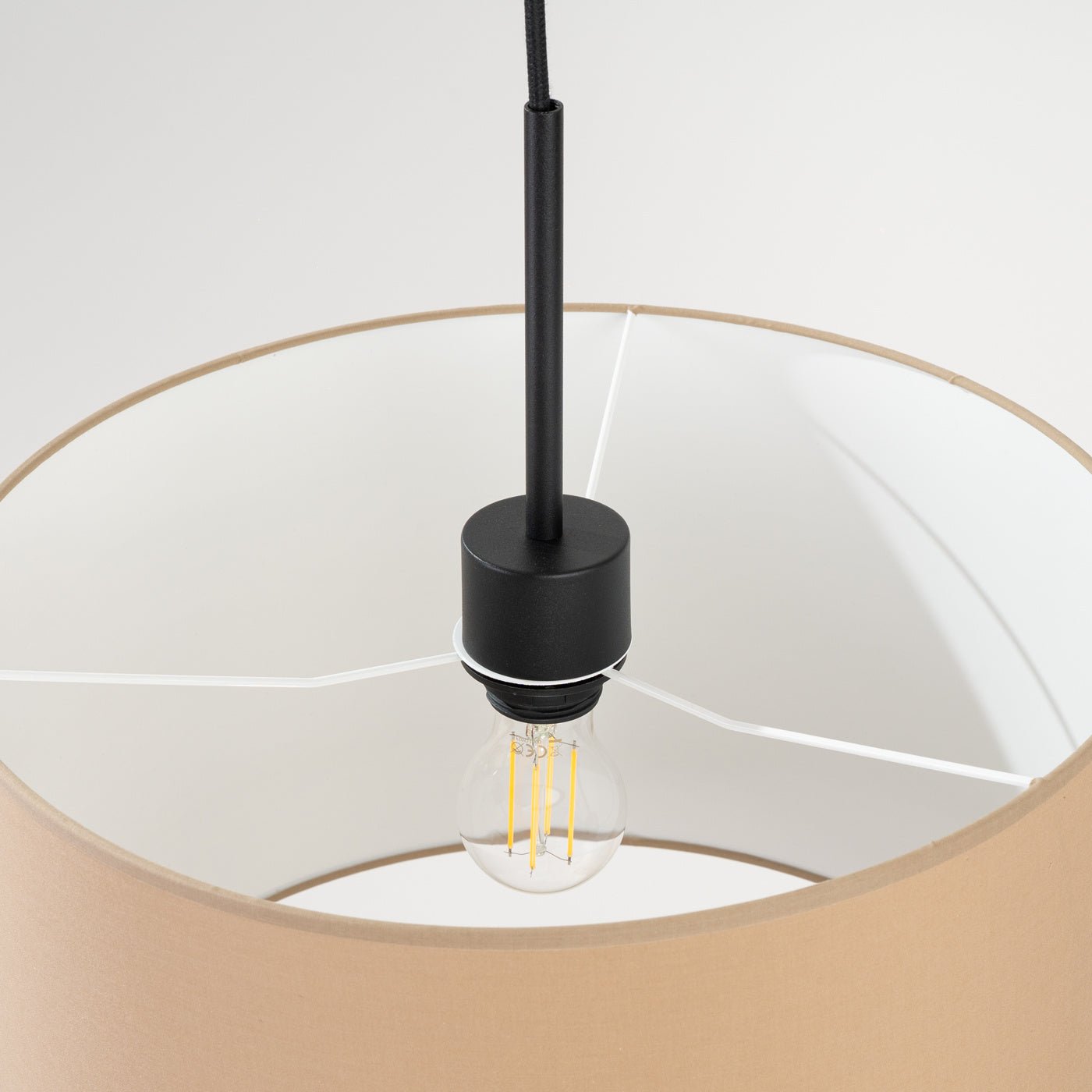 Pendelleuchte "NEVIA" – in Beige | Dexity Lichtdesign