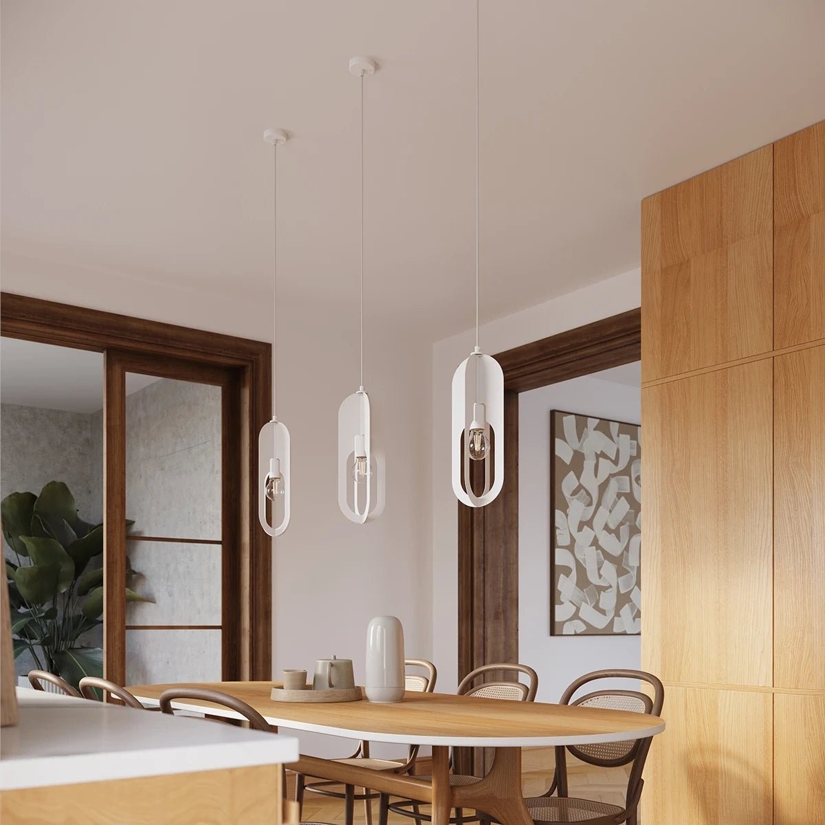 Pendelleuchte "NICUS 1" – Pendelleuchten in Weiß | Dexity Lichtdesign