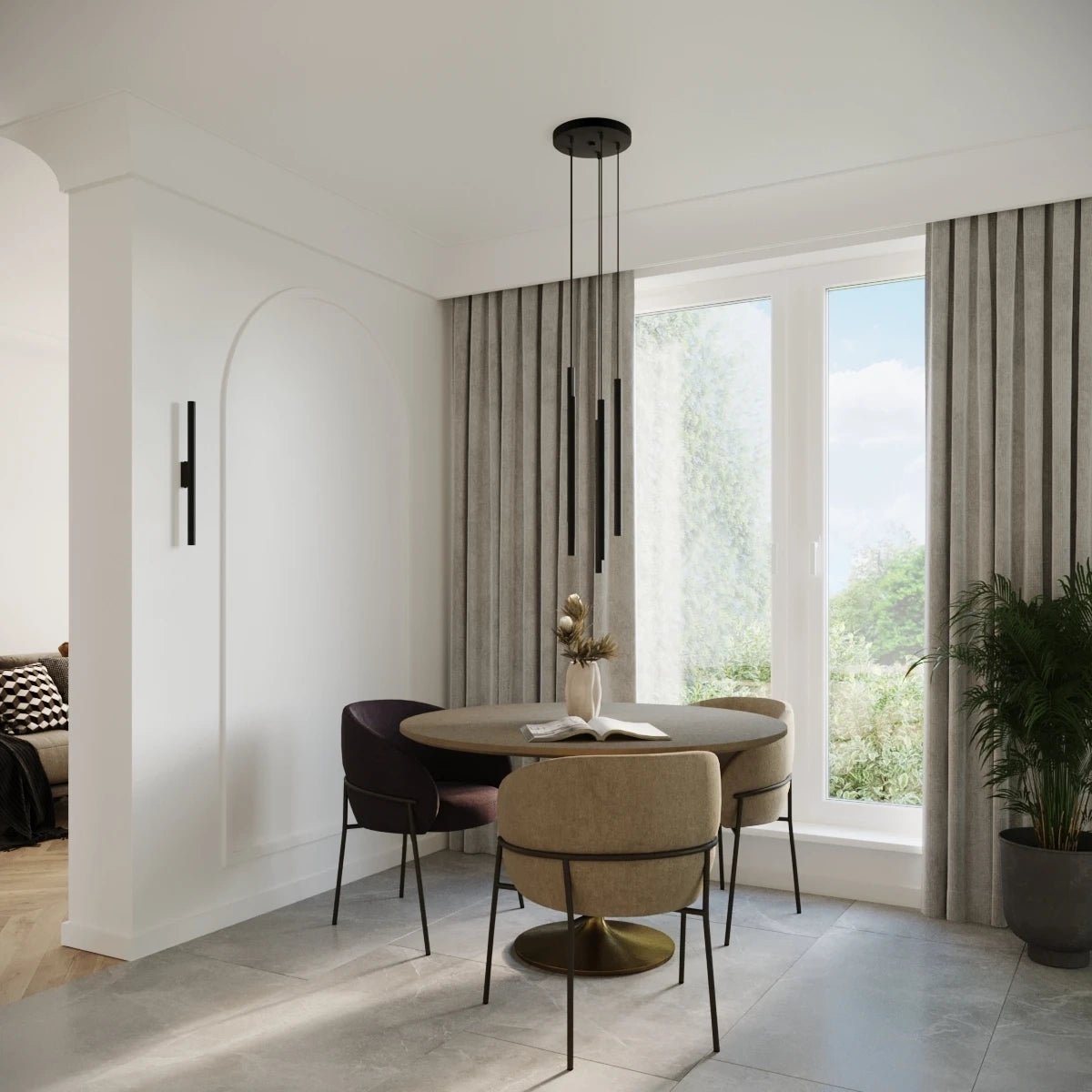 Pendelleuchte "PASTELO 2" – Pendelleuchte in Schwarz | Dexity Lichtdesign