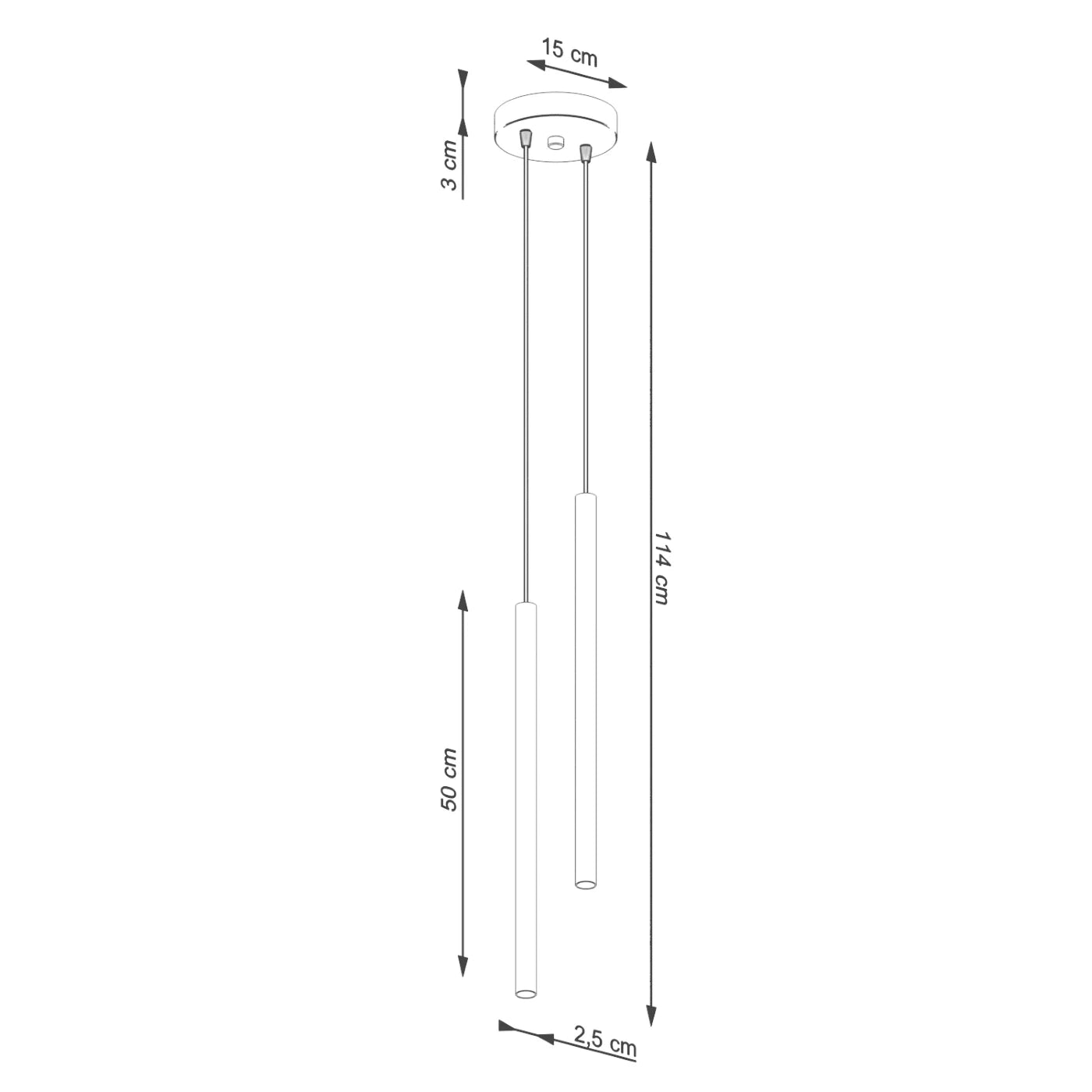 Pendelleuchte "PASTELO 2" – Pendelleuchte in Beige | Dexity Lichtdesign