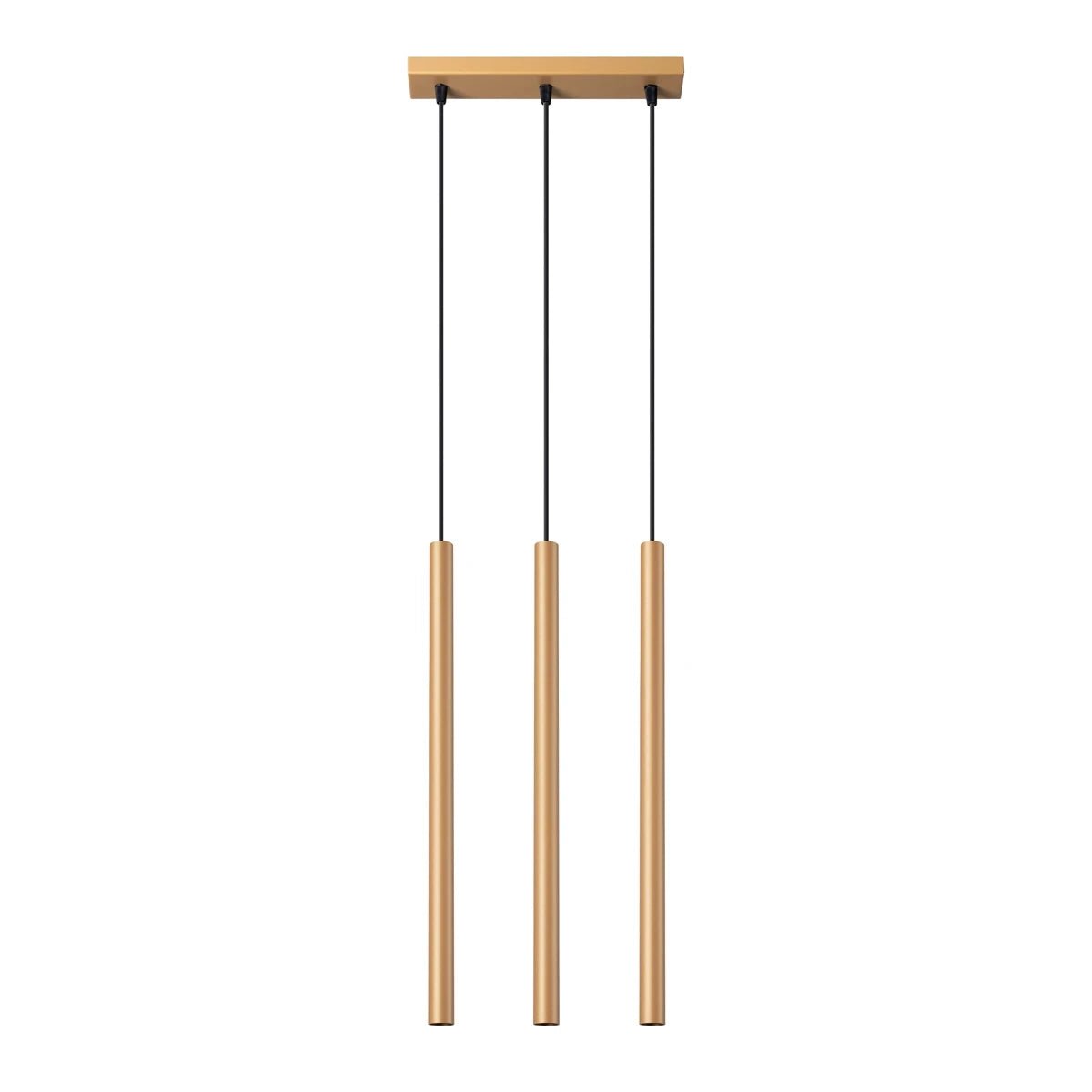 Pendelleuchte "PASTELO 3" – Pendelleuchte in Golden | Dexity Lichtdesign