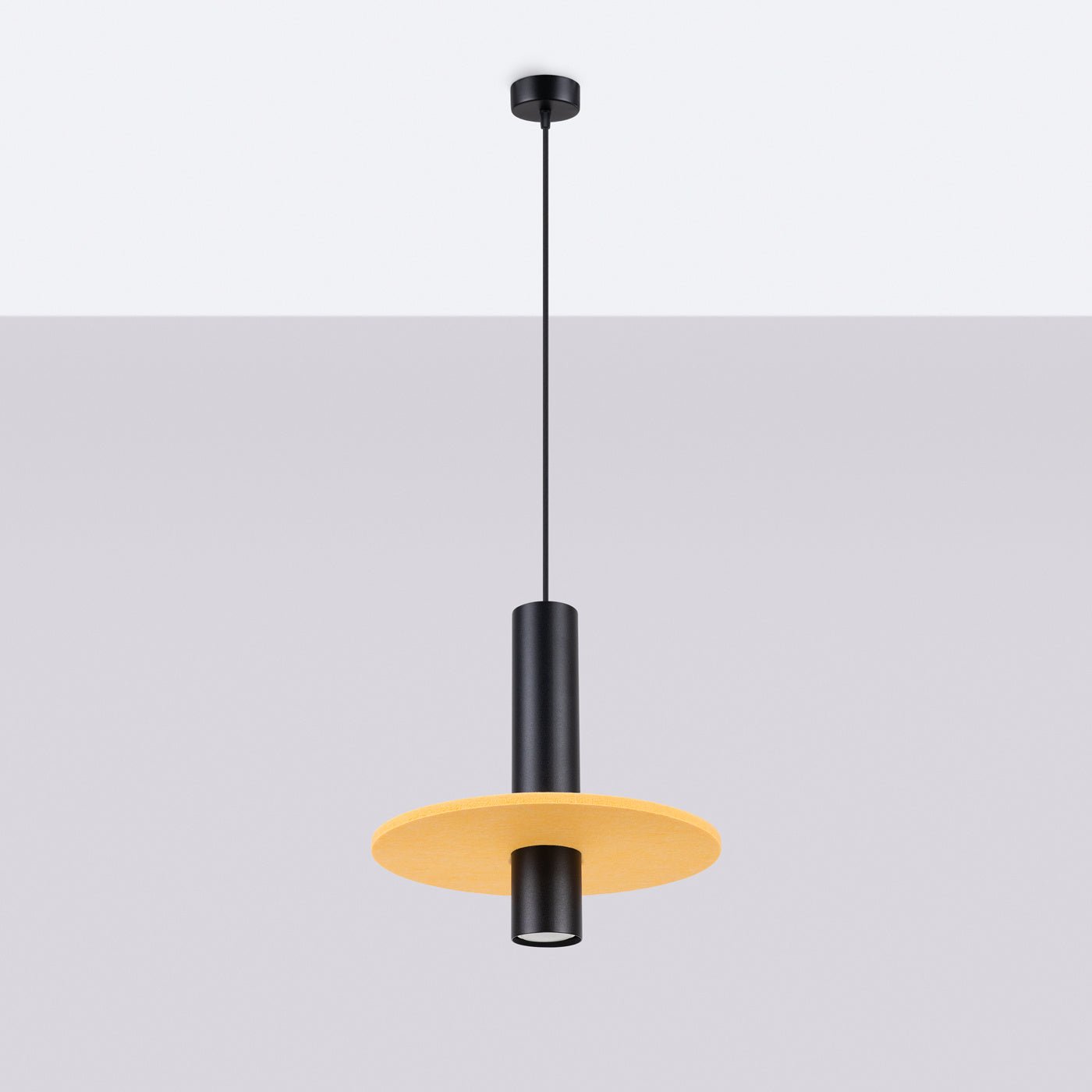 Pendelleuchte "PELTA 1" – in Gelb | Dexity Lichtdesign