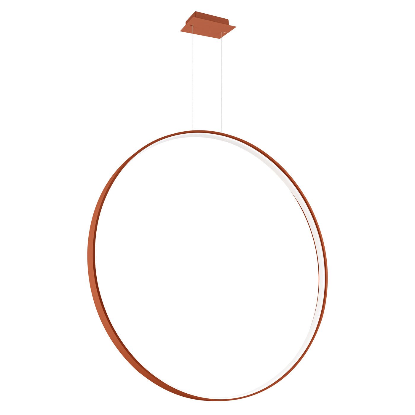 Pendelleuchte "RIO 110" 4000K – Pendelleuchte in Roter Ocker | Dexity Lichtdesign