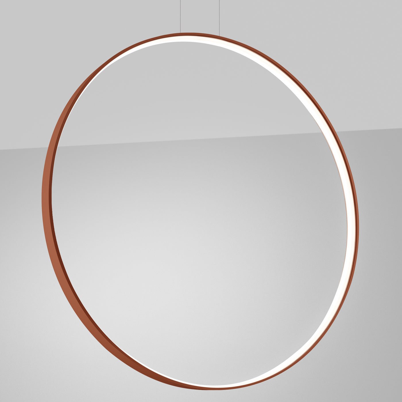 Pendelleuchte "RIO 110" 4000K – Pendelleuchte in Roter Ocker | Dexity Lichtdesign