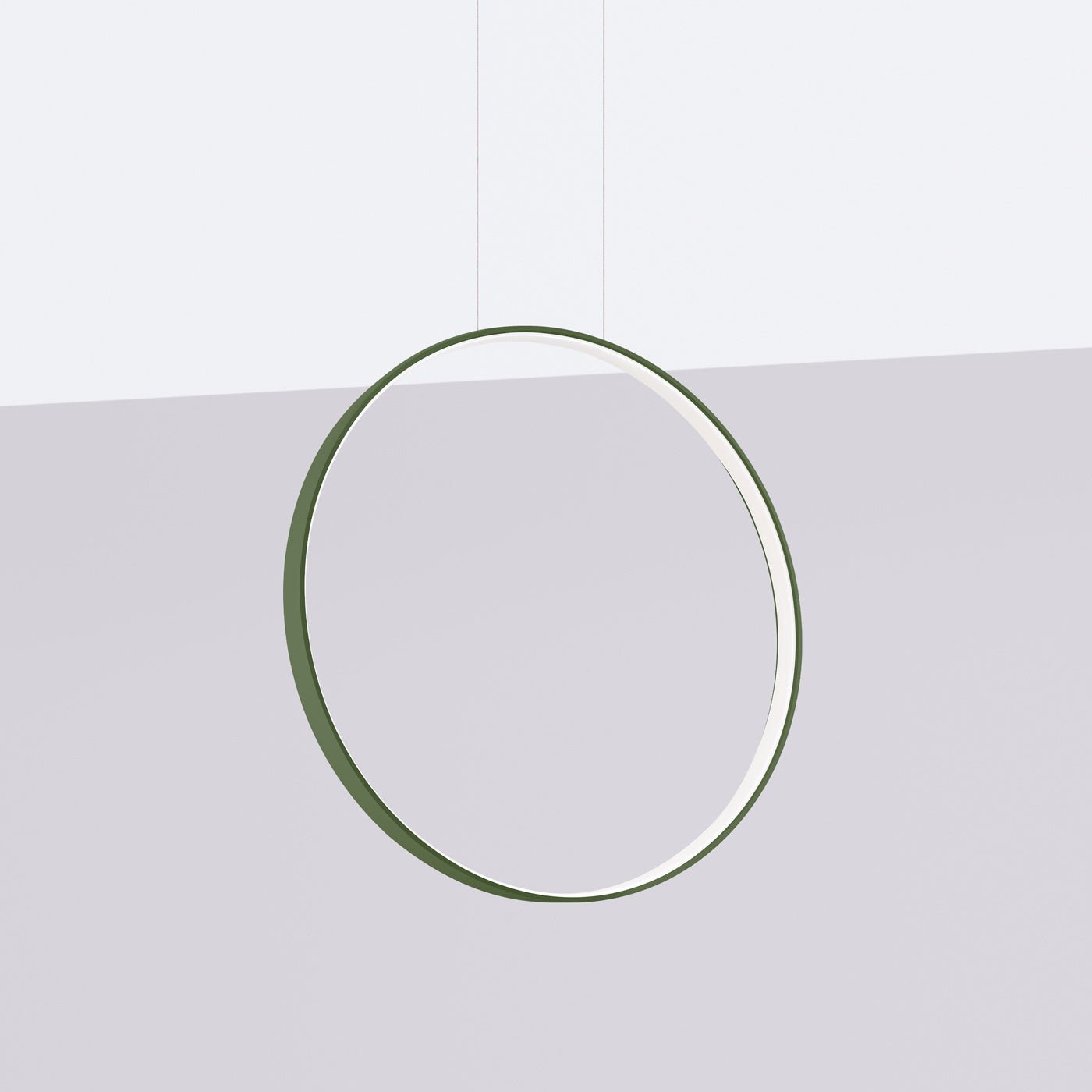 Pendelleuchte "RIO 55" 4000K – Pendelleuchte in Olivgrün | Dexity Lichtdesign