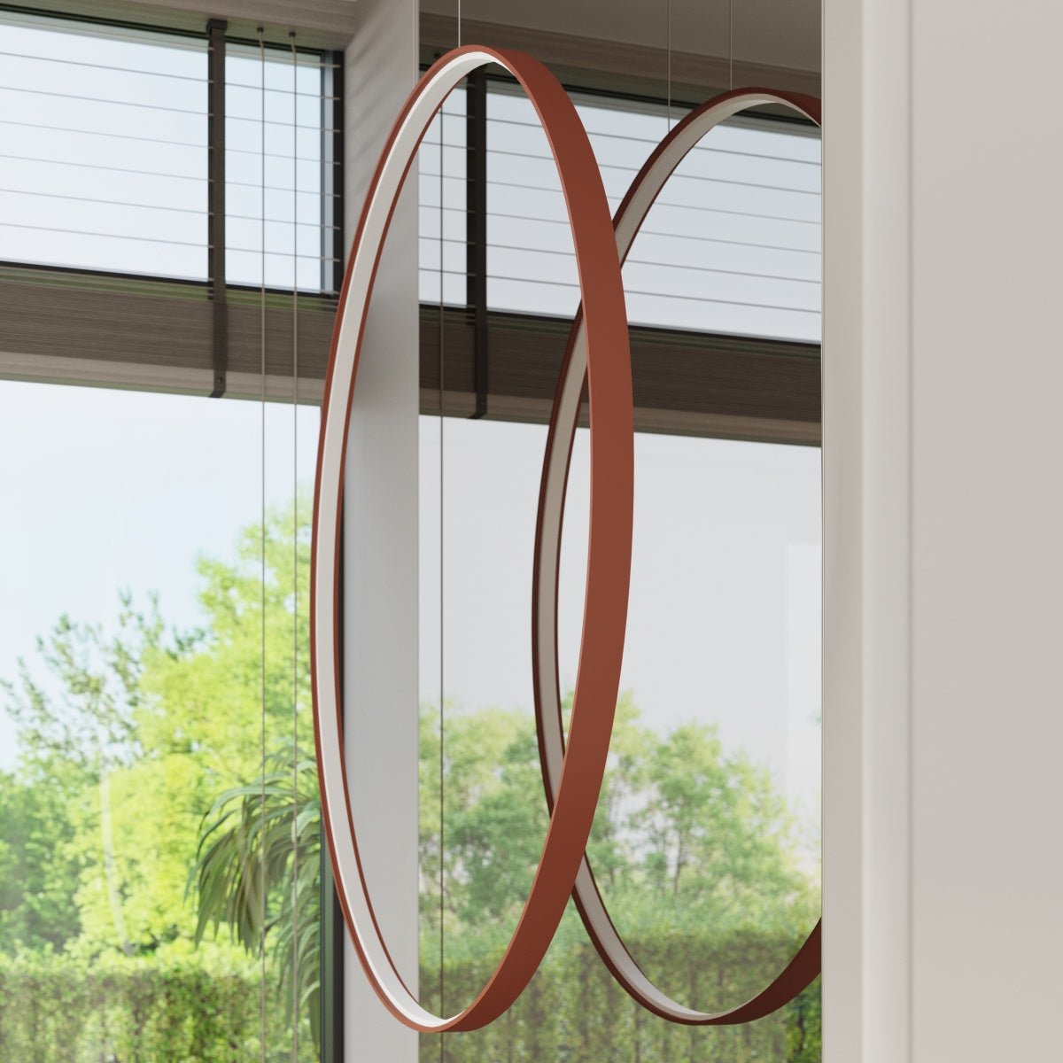 Pendelleuchte "RIO 55" 4000K – Pendelleuchte in Roter Ocker | Dexity Lichtdesign