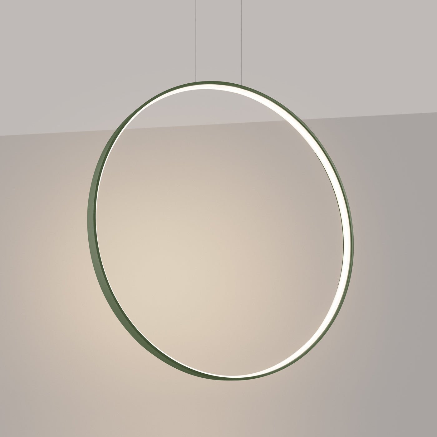 Pendelleuchte "RIO 78" 3000K – Pendelleuchte in Olivgrün | Dexity Lichtdesign