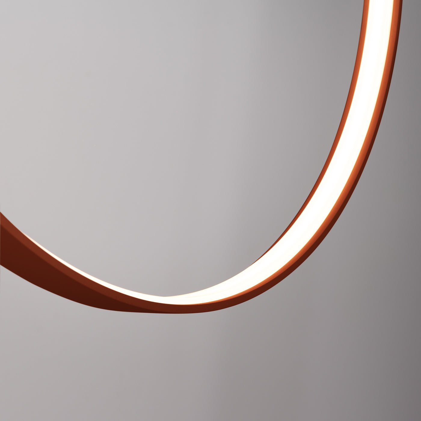 Pendelleuchte "RIO 78" 3000K – Pendelleuchte in Roter Ocker | Dexity Lichtdesign