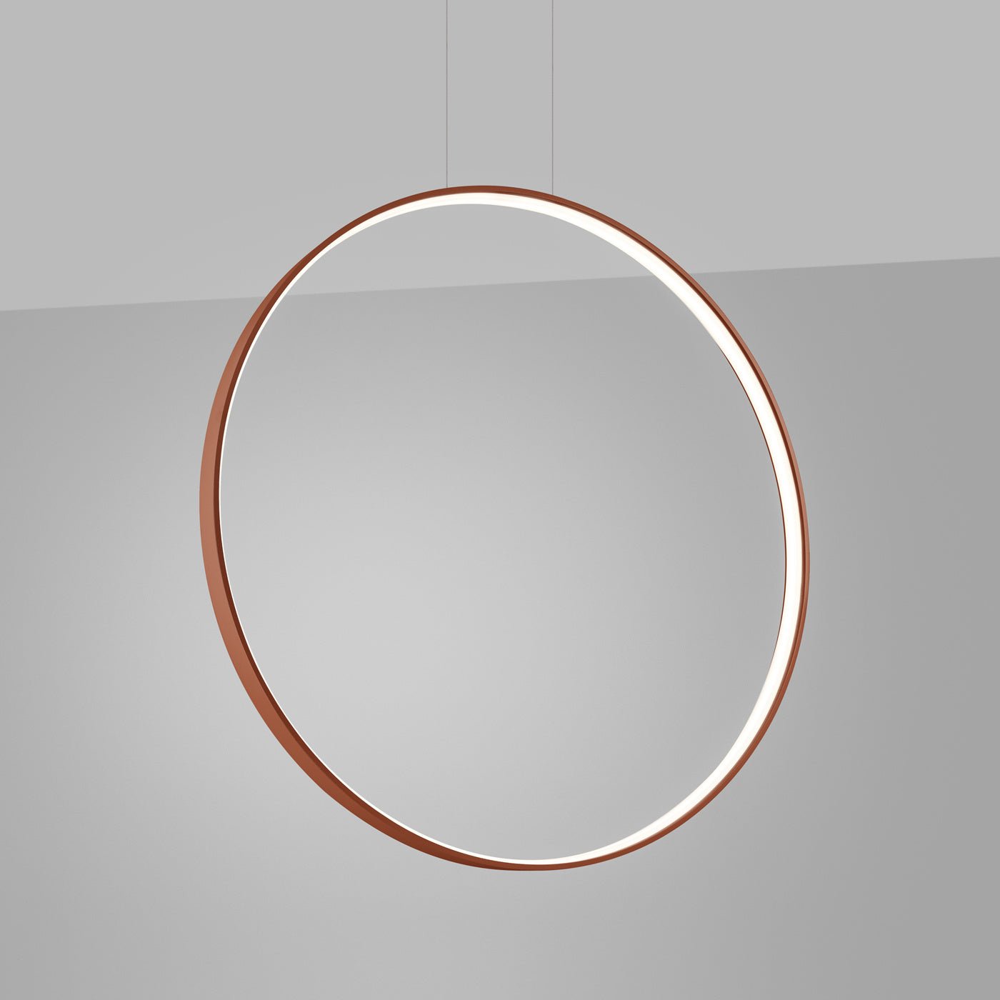 Pendelleuchte "RIO 78" 4000K – Pendelleuchte in Roter Ocker | Dexity Lichtdesign