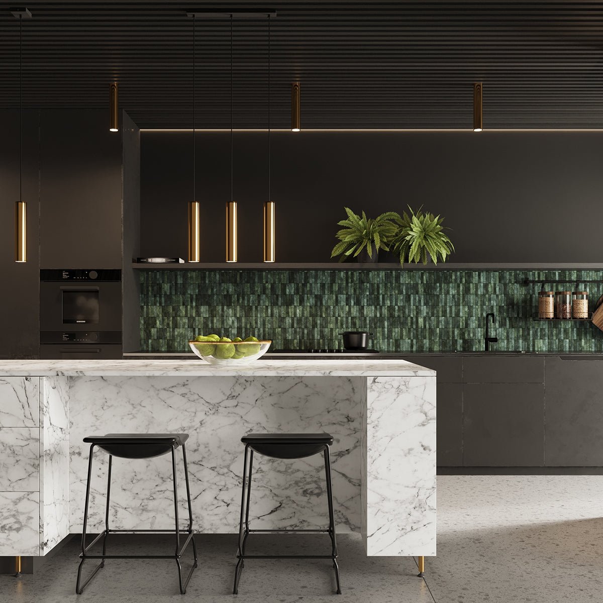 Pendelleuchten "LAGOS 3" Glanzgold – Pendelleuchten in Glanzgold | Dexity Lichtdesign