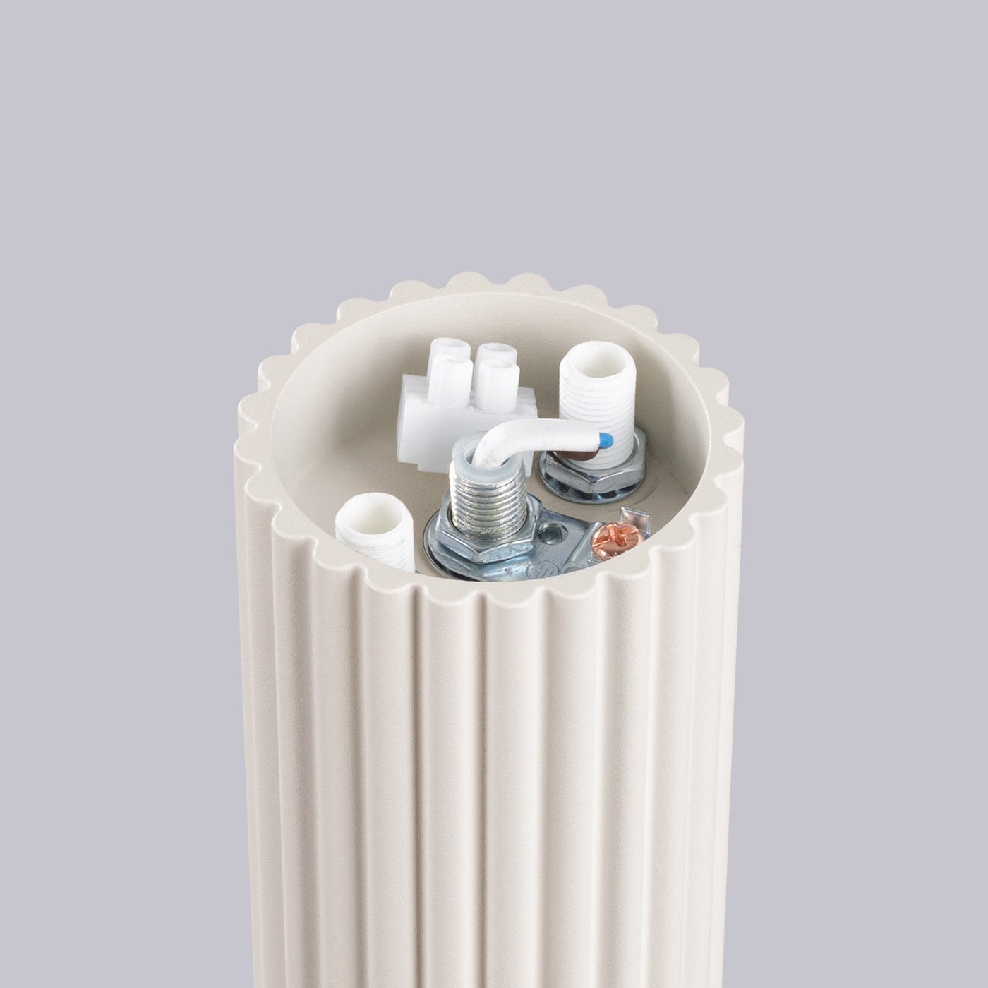 Plafond "HALO" (IP44) – Deckenleuchte in Beige | Dexity Lichtdesign