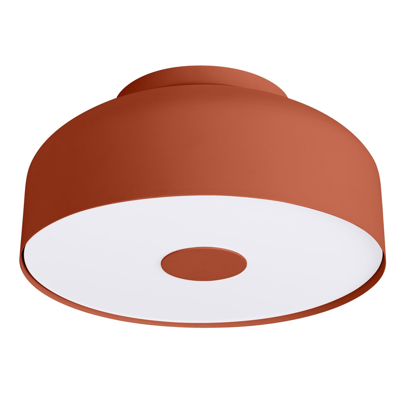 Plafond "OMIQ" – Deckenleuchte in Roter Ocker | Dexity Lichtdesign