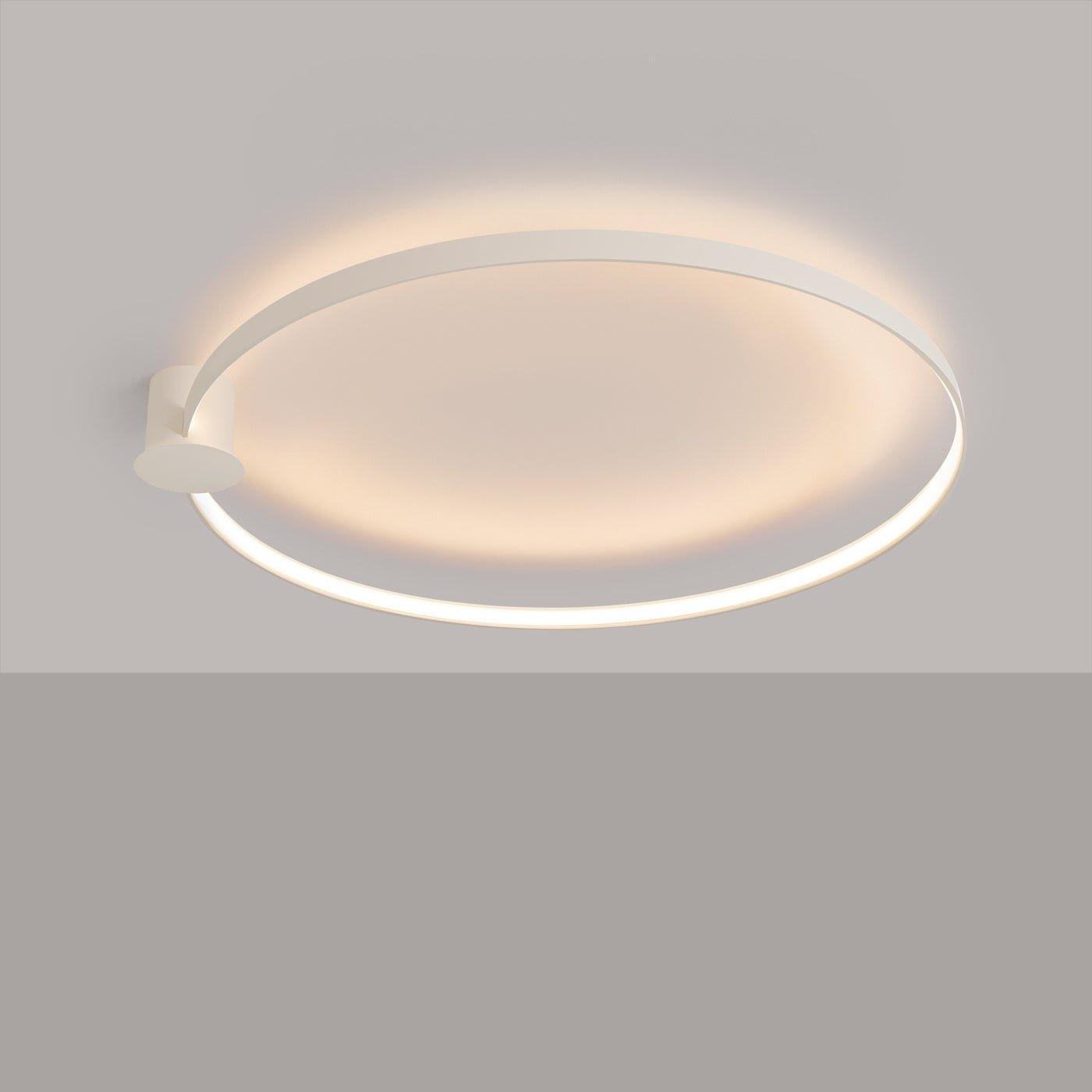 Plafond "RIO 110" 3000K – Deckenleuchte in Beige | Dexity Lichtdesign