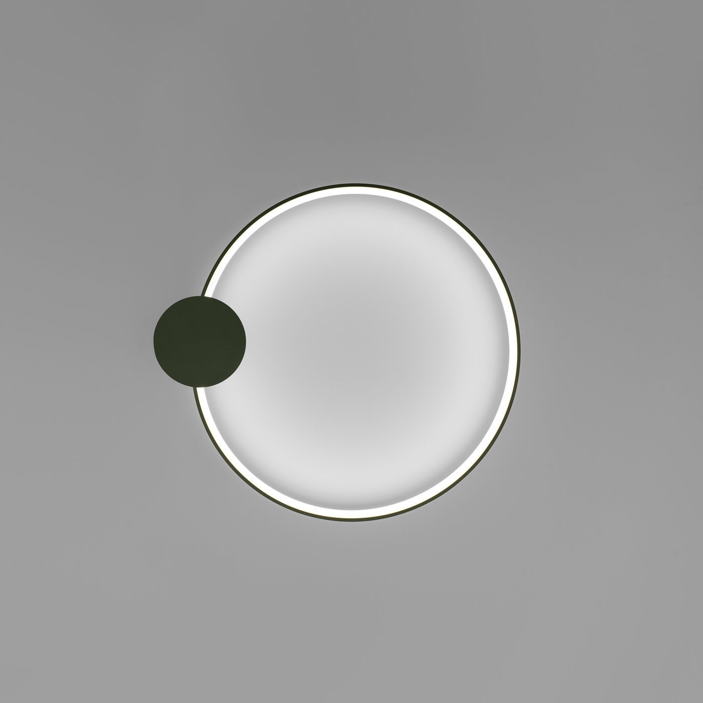 Plafond "RIO 55" 4000K – Deckenleuchte in Olivgrün | Dexity Lichtdesign