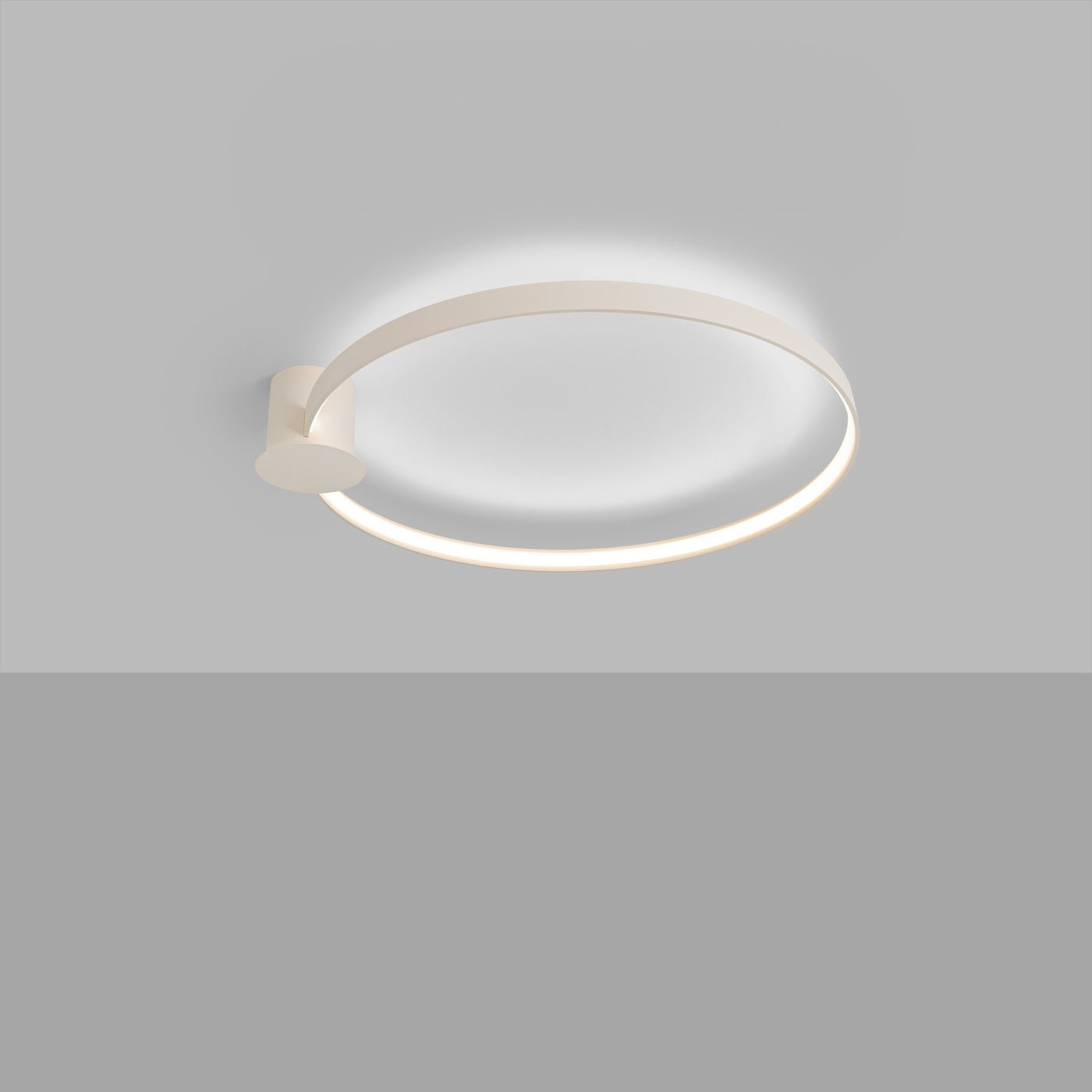 Plafond "RIO 78" 4000K – Deckenleuchte in Beige | Dexity Lichtdesign