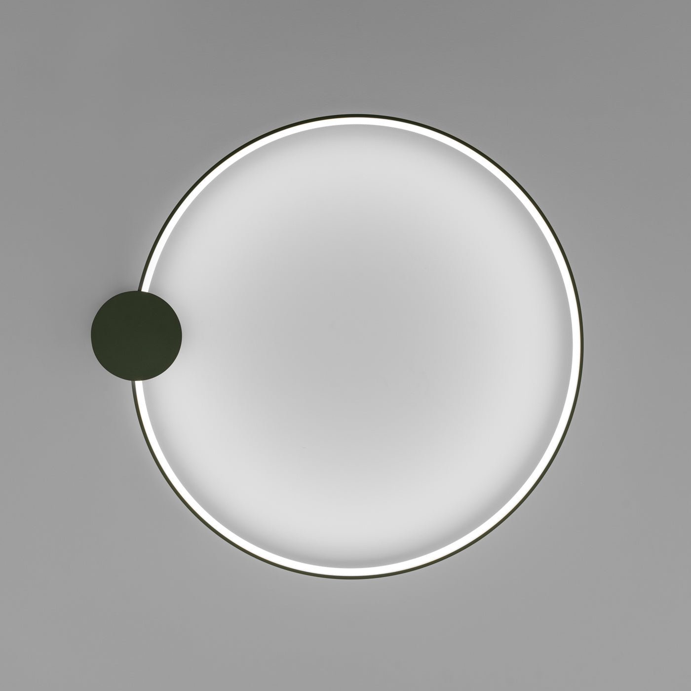 Plafond "RIO 78" 4000K – Deckenleuchte in Olivgrün | Dexity Lichtdesign