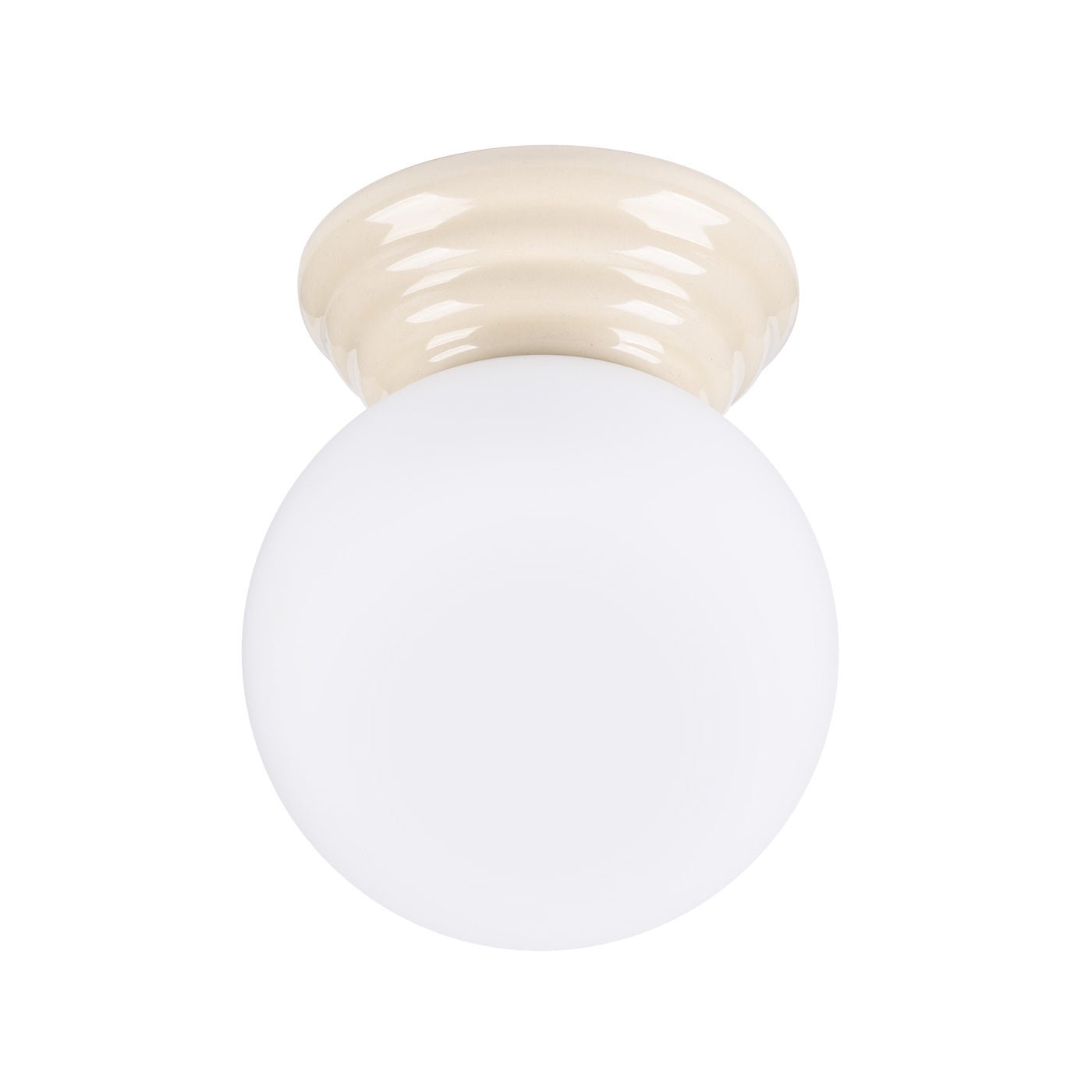 Plafond "ZORI" IP44 – in Beige | Dexity Lichtdesign