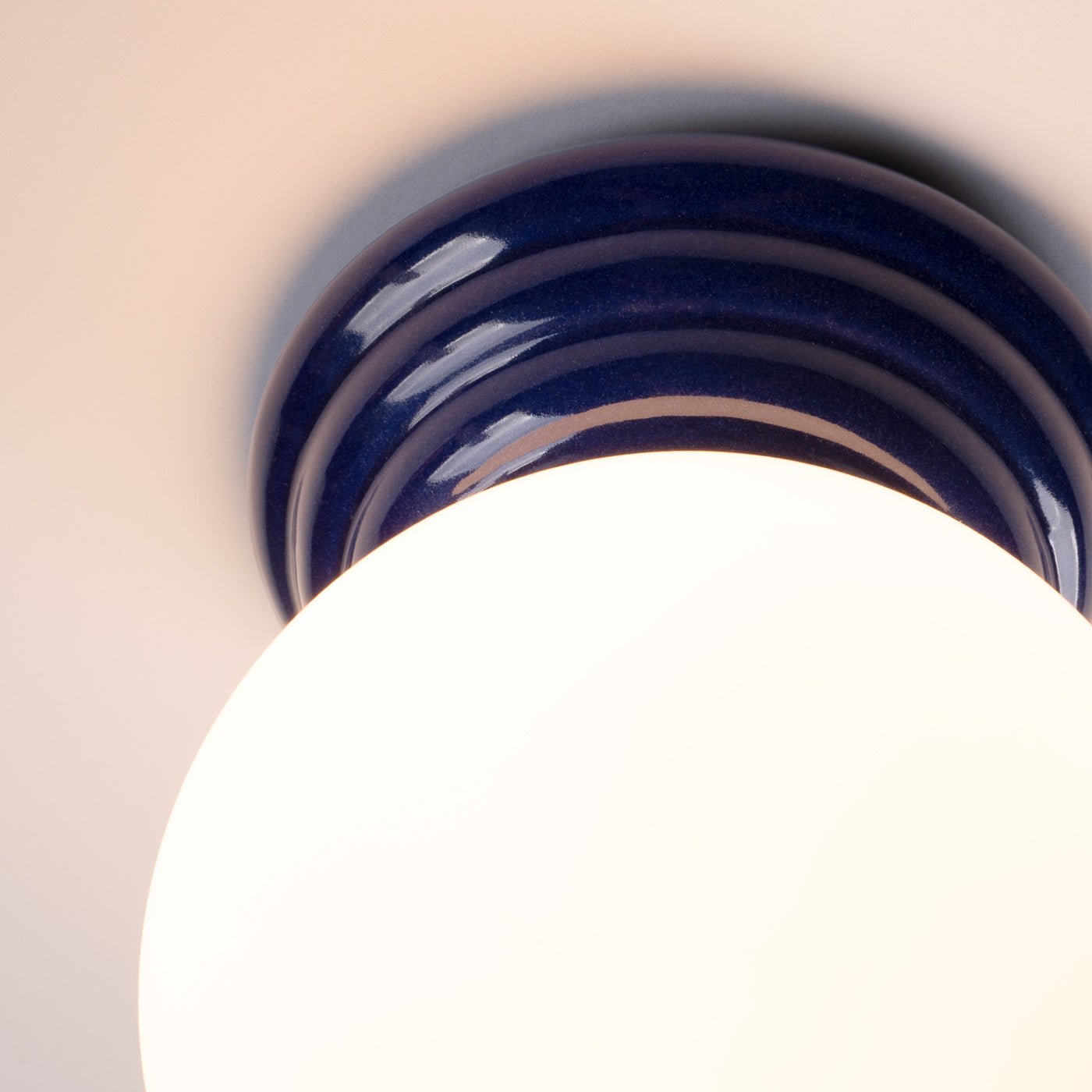 Plafond "ZORI" IP44 – in Ultramarin | Dexity Lichtdesign