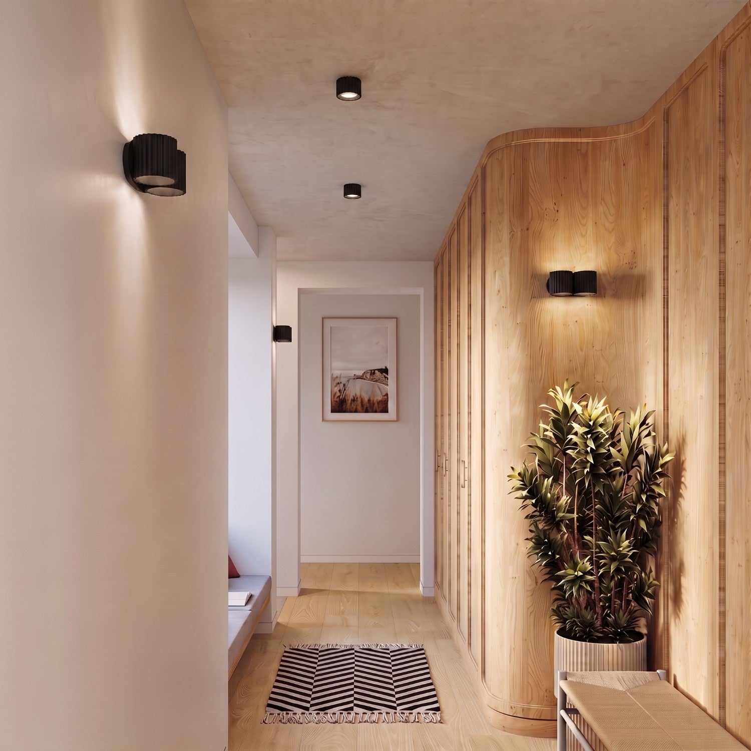 Wandleuchte "AURA 2" Up & Down