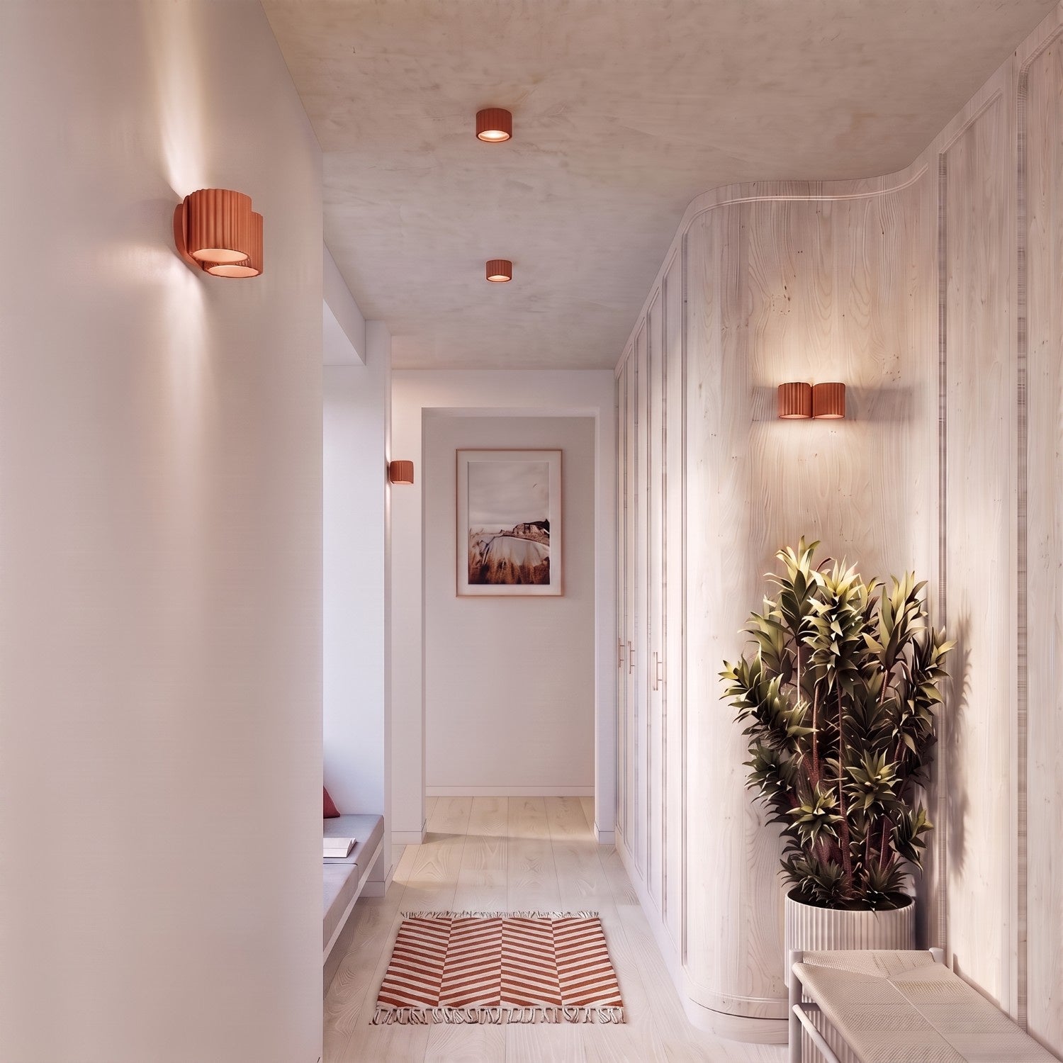 Wandleuchte "AURA 2" Up & Down