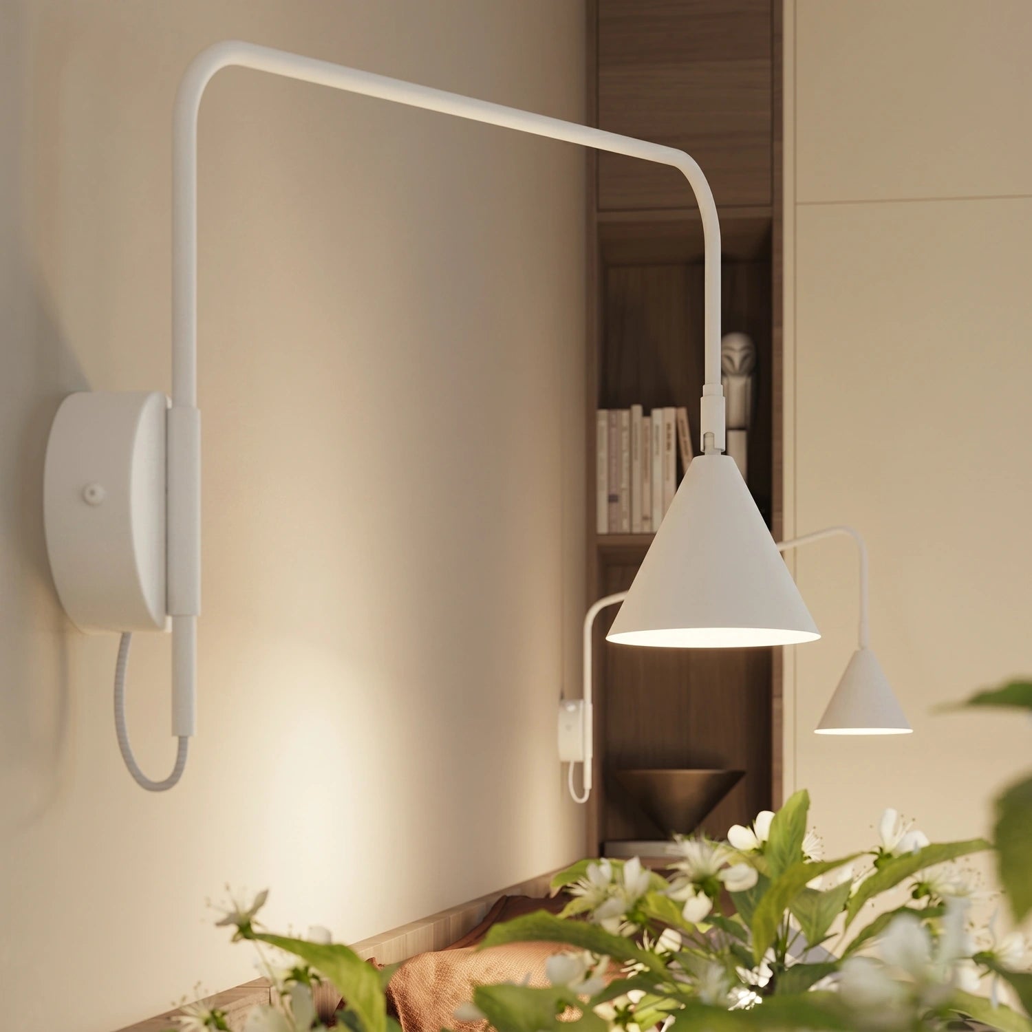 Wandleuchte "NOX 1" mit Schalter