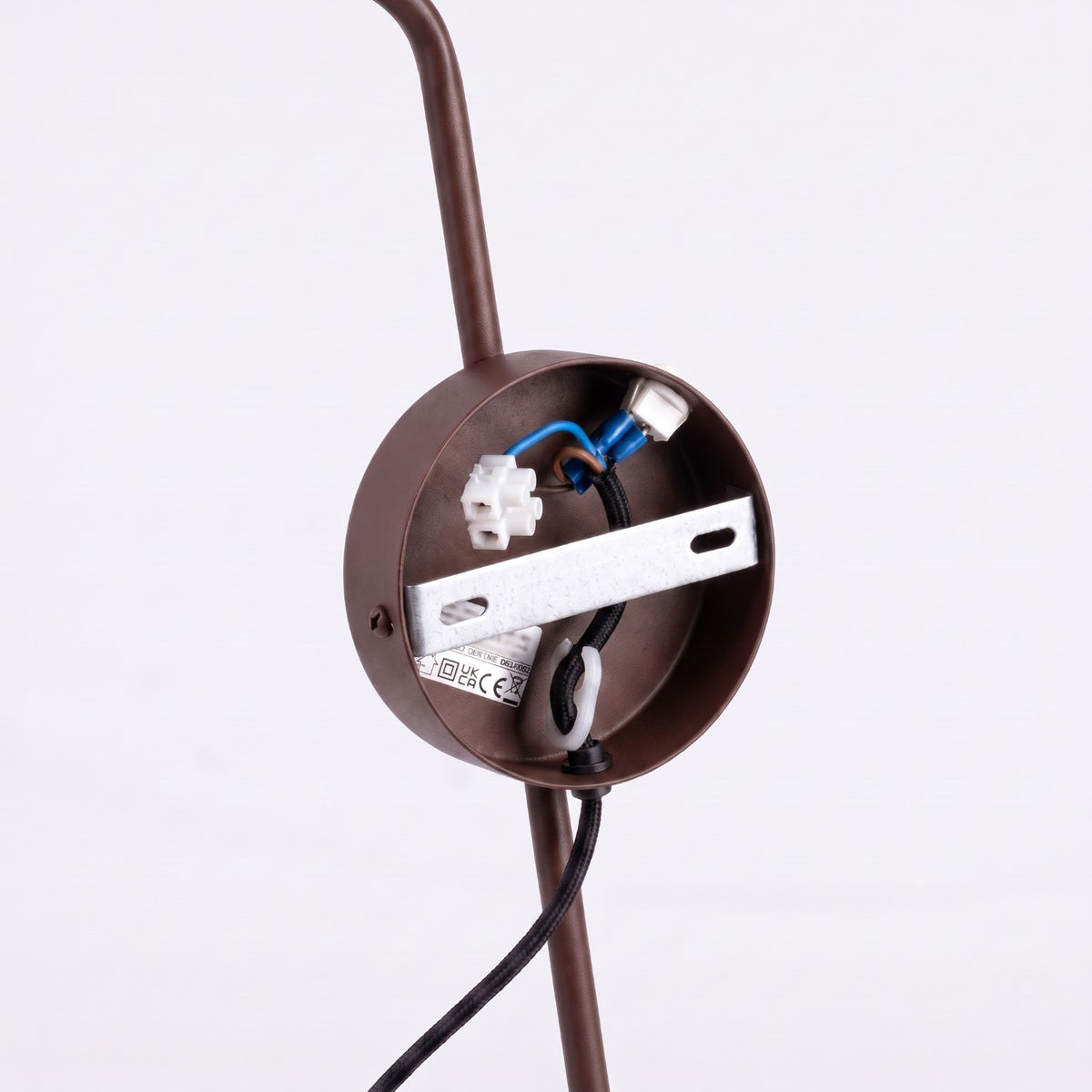 Wandleuchte "NOX 1" mit Wandanschluss und Schalter