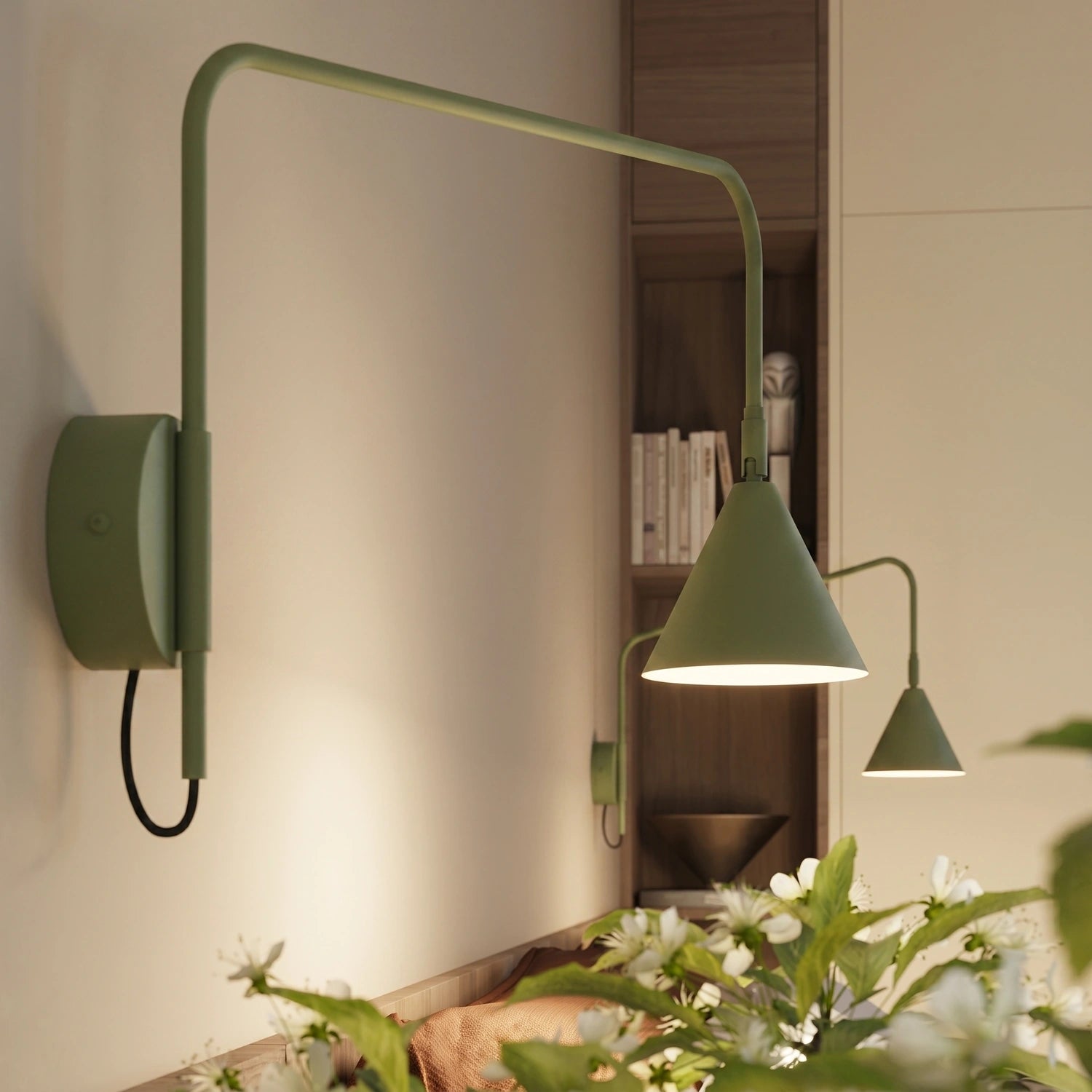 Wandleuchte "NOX 1" mit Schalter