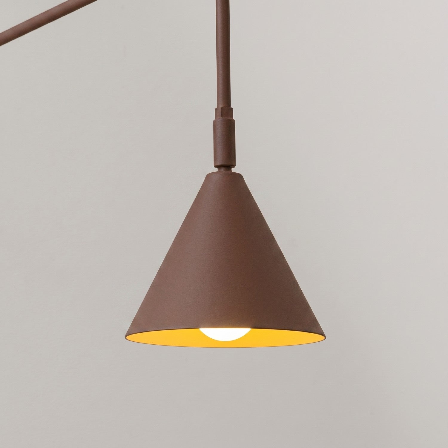 Wandleuchte "NOX" mit Stecker und Kabelschalter