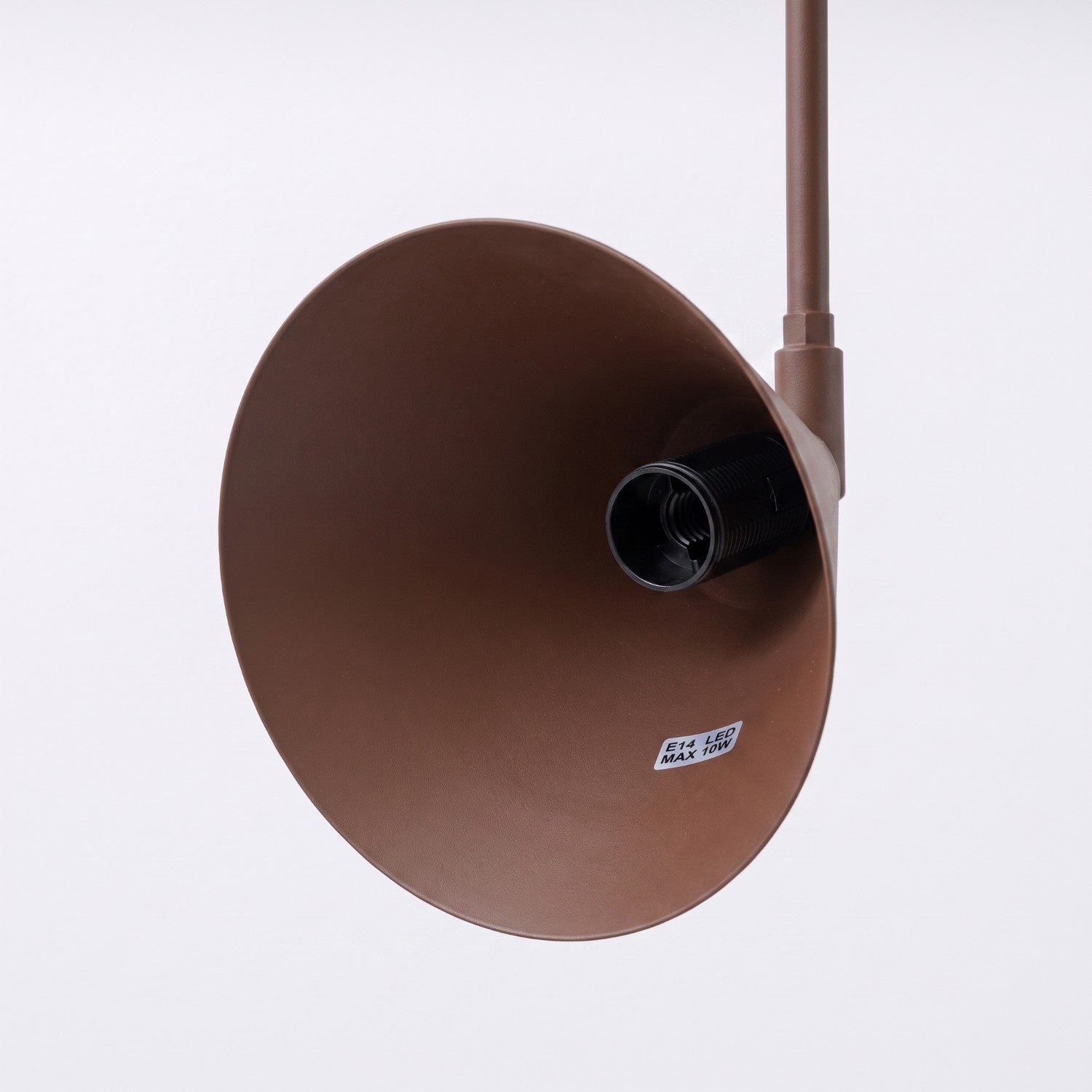 Wandleuchte "NOX" mit Stecker und Kabelschalter