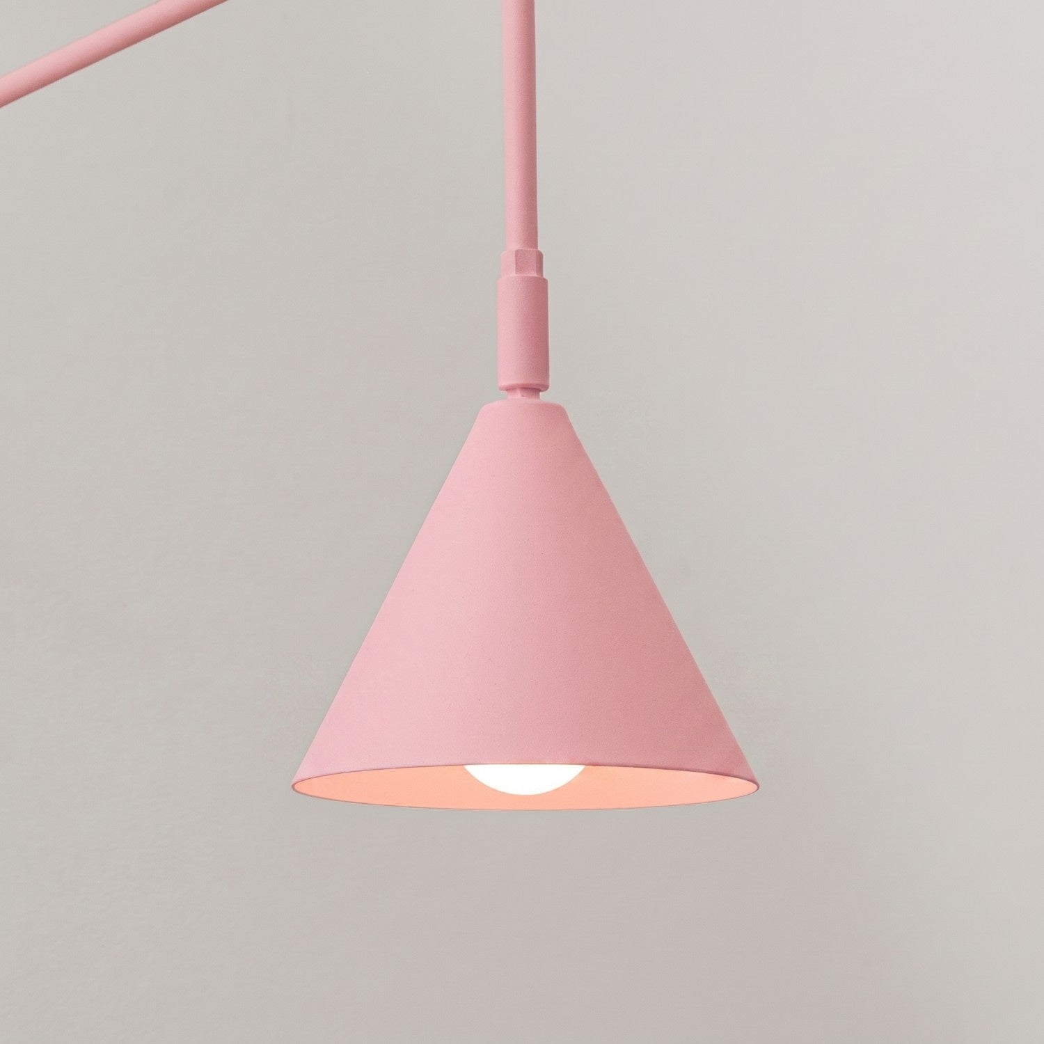 Wandleuchte "NOX" mit Stecker und Kabelschalter