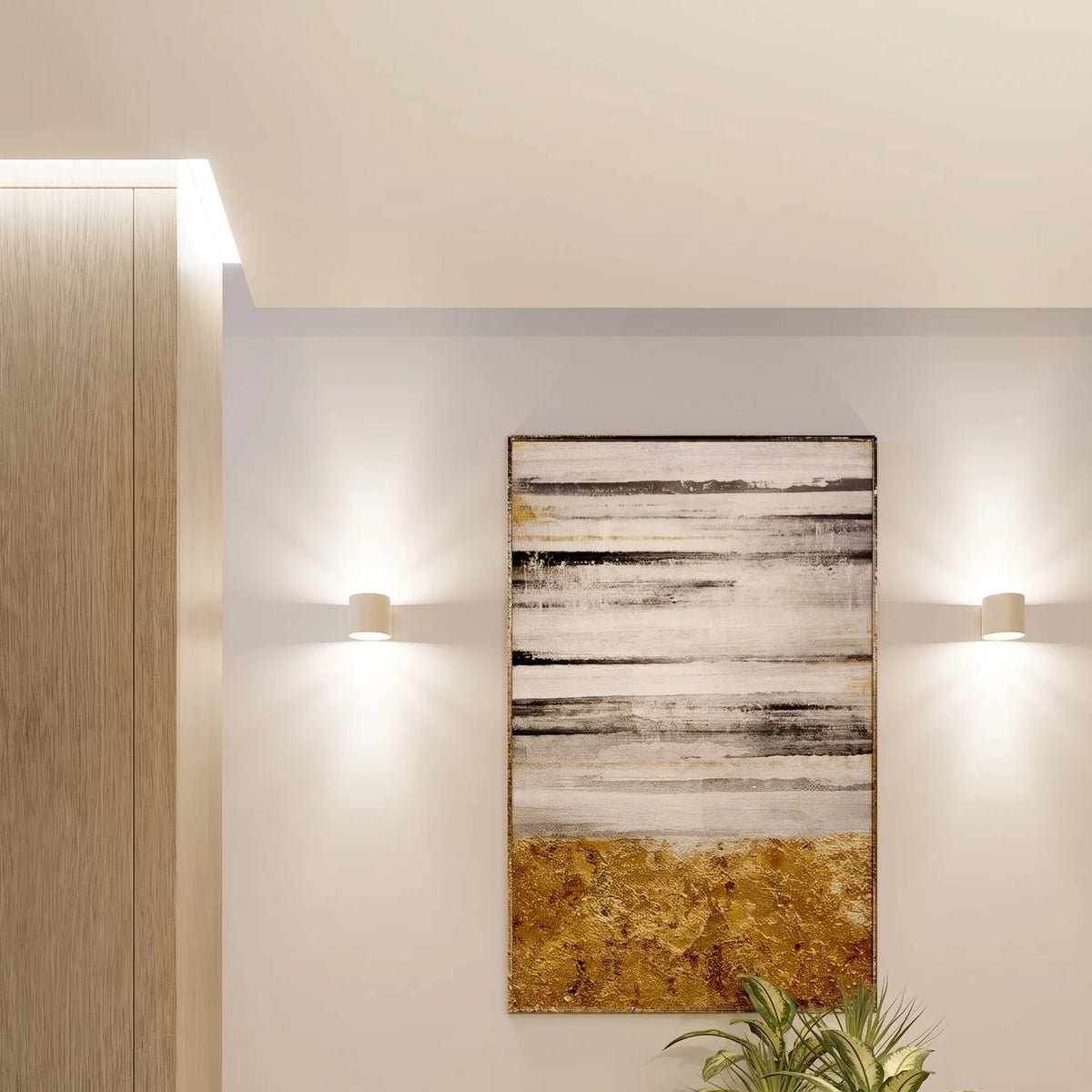 Wandleuchte "Orbis 1" – Wandlampen in Beige | Dexity Lichtdesign