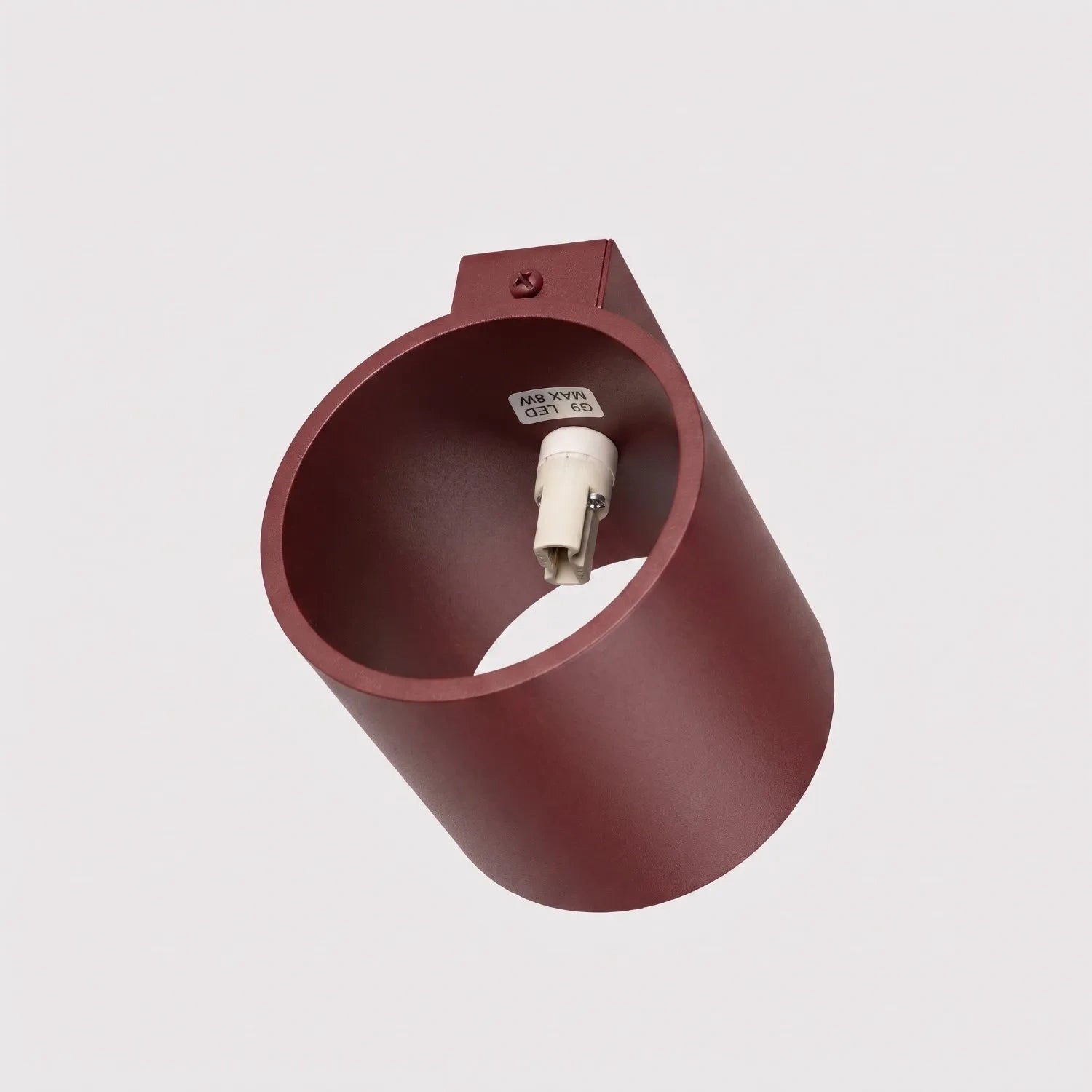Wandleuchte "Orbis 1" – Wandlampen in Burgunderrot | Dexity Lichtdesign