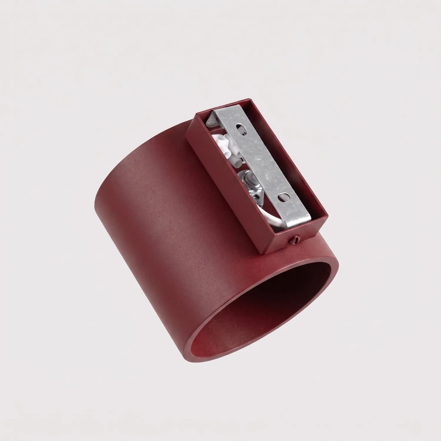 Wandleuchte "Orbis 1" – Wandlampen in Burgunderrot | Dexity Lichtdesign