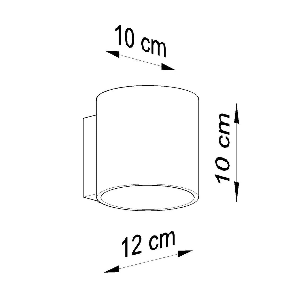 Wandleuchte "Orbis 1" – Wandlampen in Burgunderrot | Dexity Lichtdesign