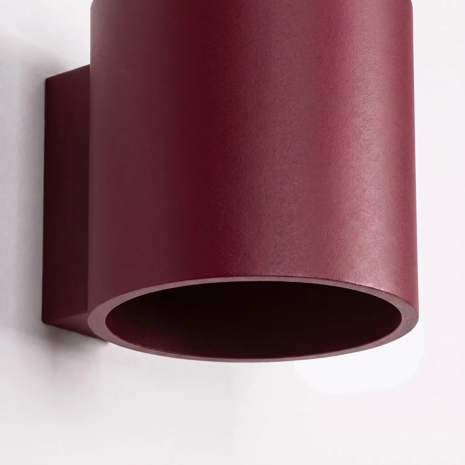 Wandleuchte "Orbis 1" – Wandlampen in Burgunderrot | Dexity Lichtdesign